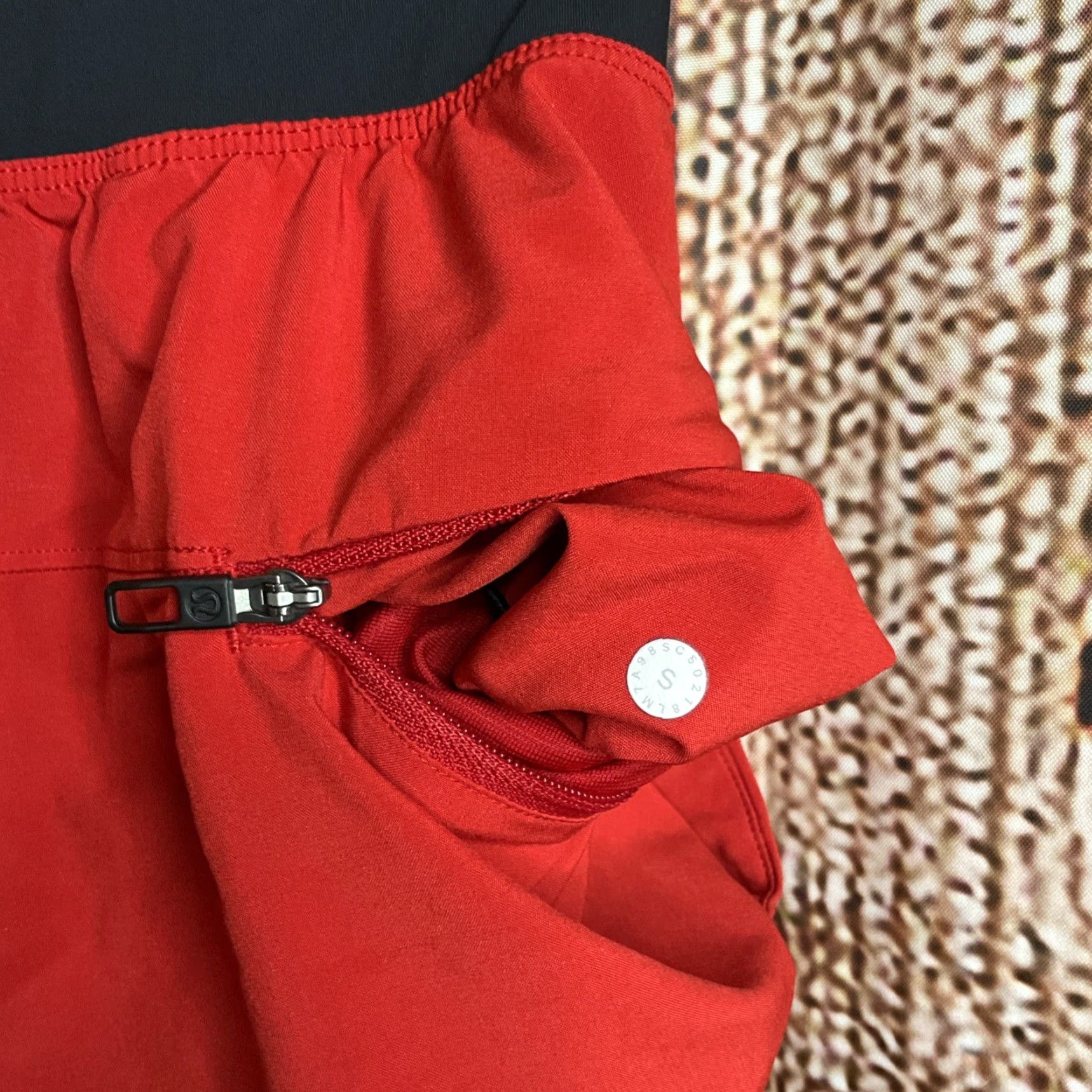Lululemon Lululemon Mens Red Shorts S Athletic Quick-Dry Breathable Elastic Waist Workout Activewear Run Gym & Training Casual Shorts Size US 29 - 4 Thumbnail