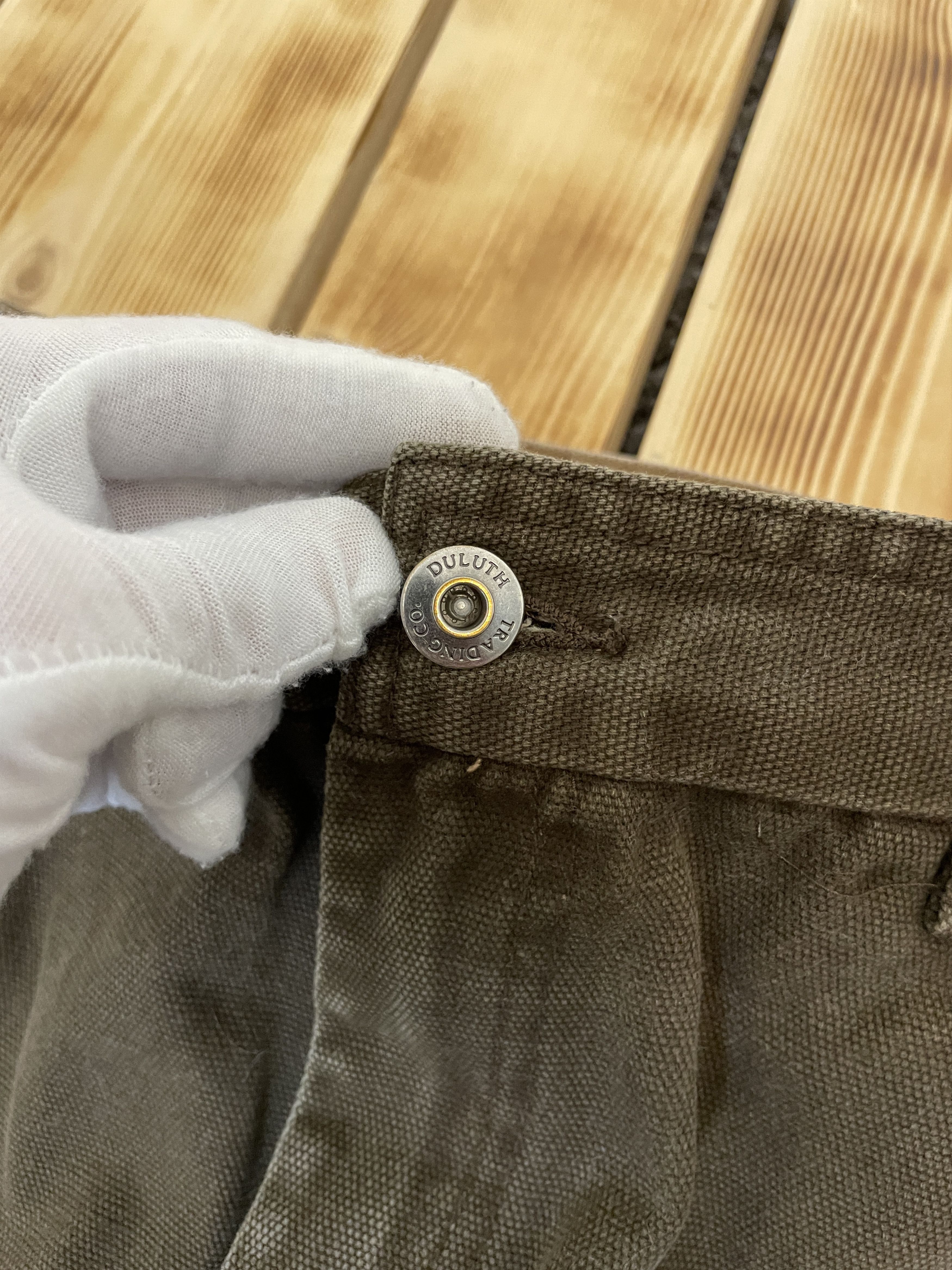 Duluth Trading Company Vintage Duluth Trading Company Brown Cargo Pants Workwear Size US 36 / EU 52 - 4 Thumbnail