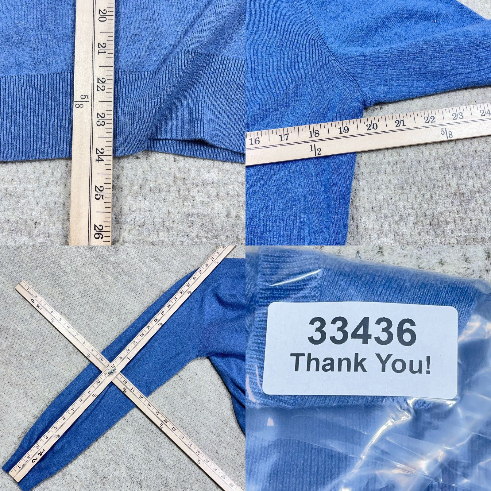 Polo Ralph Lauren Polo Ralph Lauren Sweater Men Medium Blue Red Pony Pima Cotton V-Neck Soft Adult Size US M / EU 48-50 / 2 - 8 Thumbnail