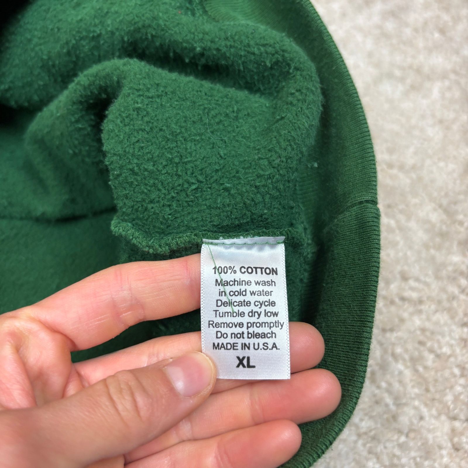 Other Supervsn Studios Spaceman Green Hoodie Men's XL Rare Size US XL / EU 56 / 4 - 9 Thumbnail