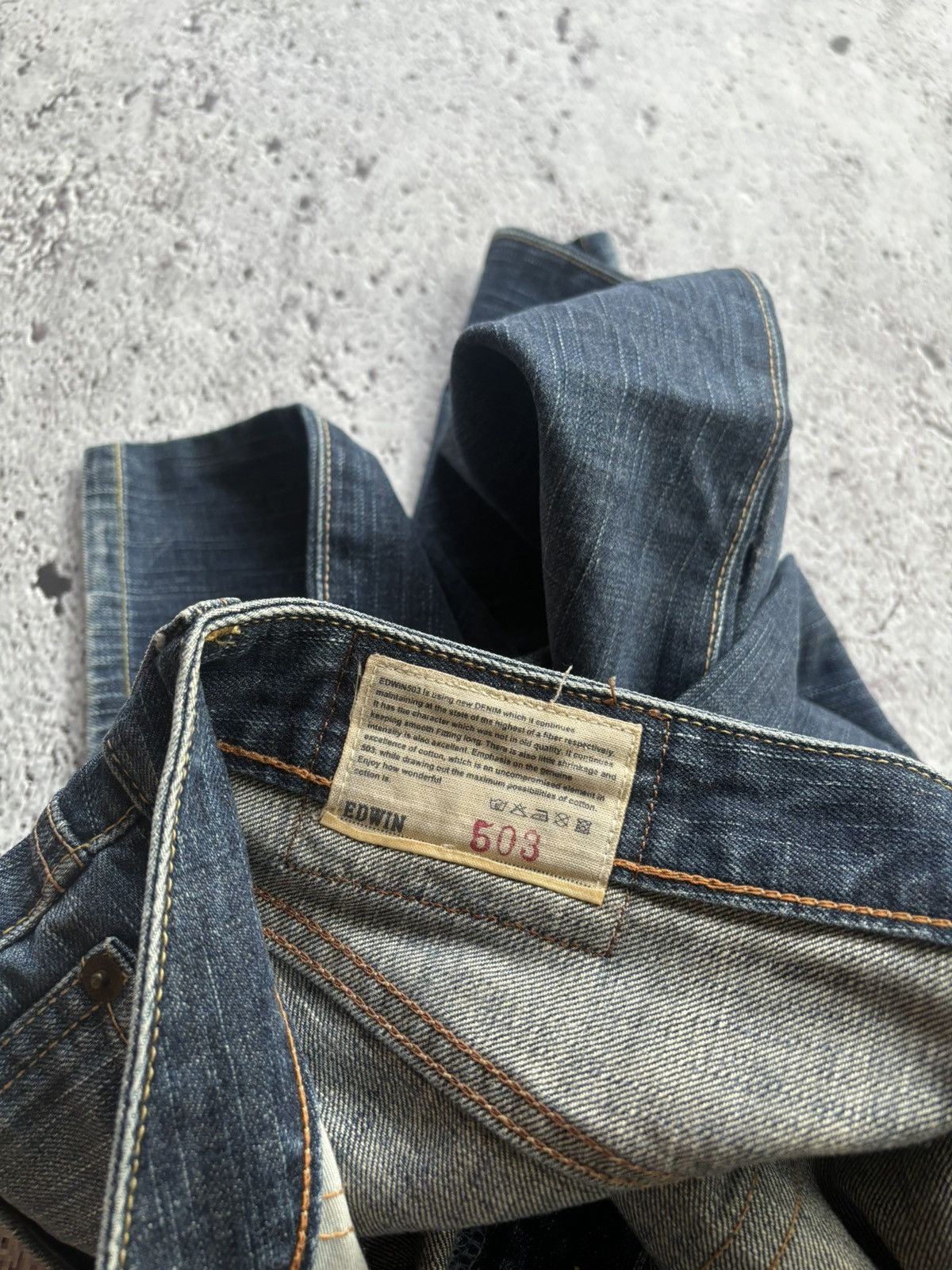 Hysteric Glamour 2000's Edwin Bootcut style Denim jeans Size US 30 / EU 46 - 8 Thumbnail
