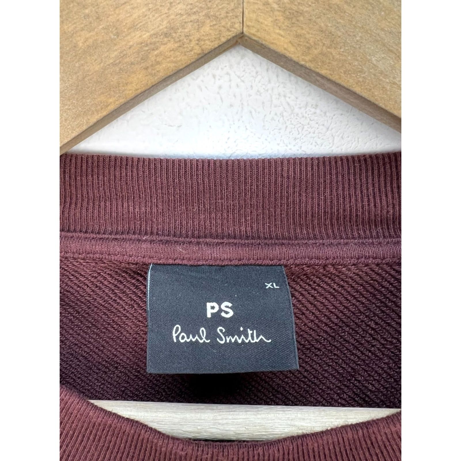 Paul Smith Paul Smith Horse Logo Crew Neck Jumper Size XL Burgundy Size US XL / EU 56 / 4 - 4 Thumbnail