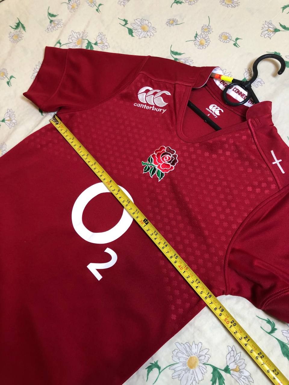 Canterbury of New Zealand Vintage Canterbury England O2 Jersey Rugby Shirt Size US S / EU 44-46 / 1 - 10 Thumbnail
