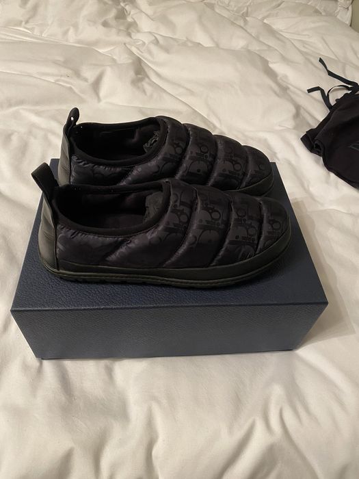 Dior Dior puffer slippers Grailed