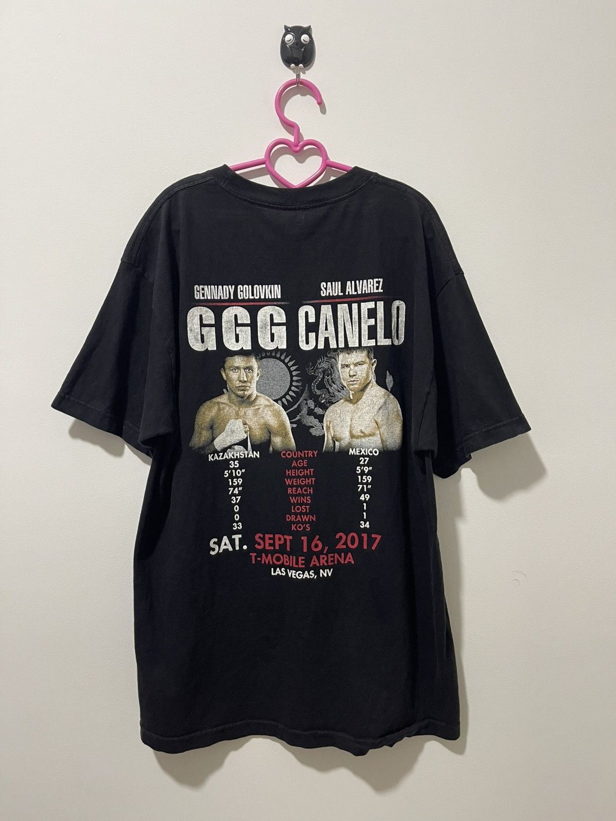 Sports Specialties Rare CANELO GOLOVKIN Supremacy WBC World Champion Size US L / EU 52-54 / 3 - 3 Thumbnail