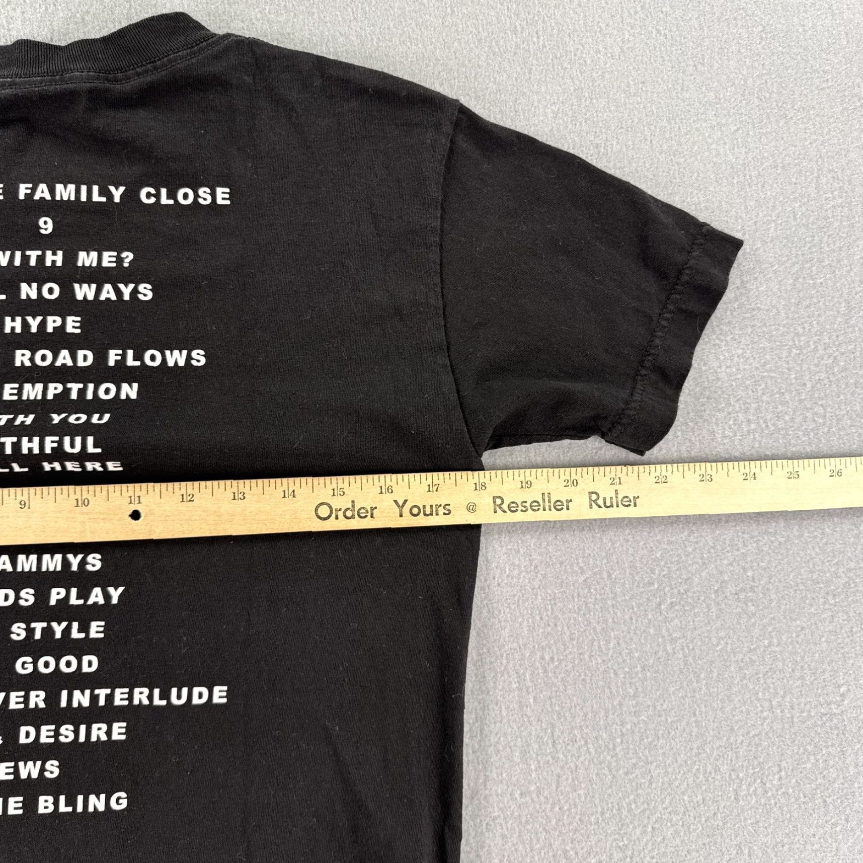 Vintage Drake Views Shirt Mens Small Black Alstyle Rap Hip Hop Album Tour Tracklist Tee Size US S / EU 44-46 / 1 - 4 Thumbnail