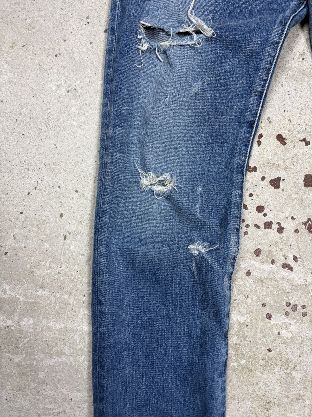 Balmain Balmain Paris Distressed Style Jeans Denim Pants Size US 32 / EU 48 - 6 Thumbnail