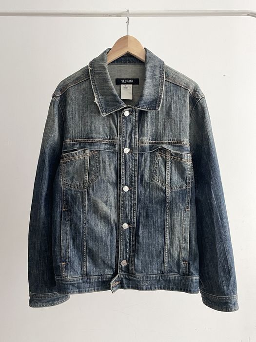 Vintage versace 2024 denim jacket