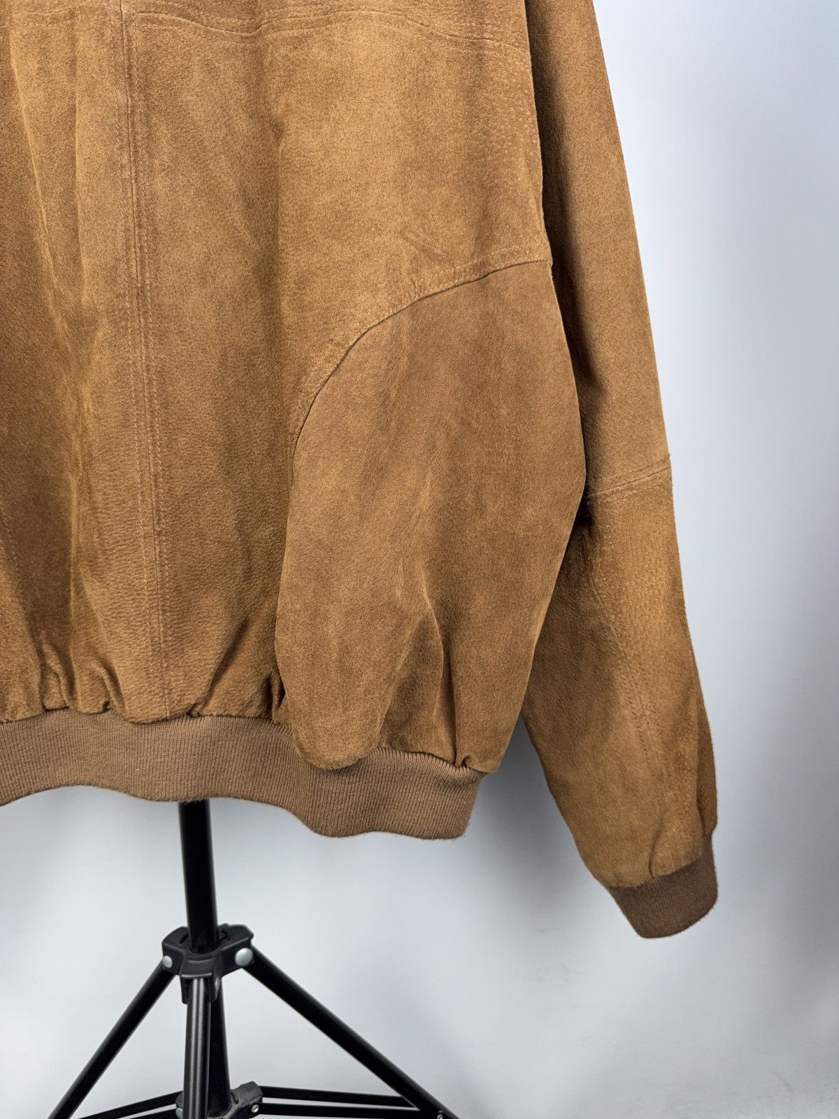 Leather Vintage Genuine Leather MOTO Bomber Jacket Rock Punk Rick Size US L / EU 52-54 / 3 - 16 Thumbnail