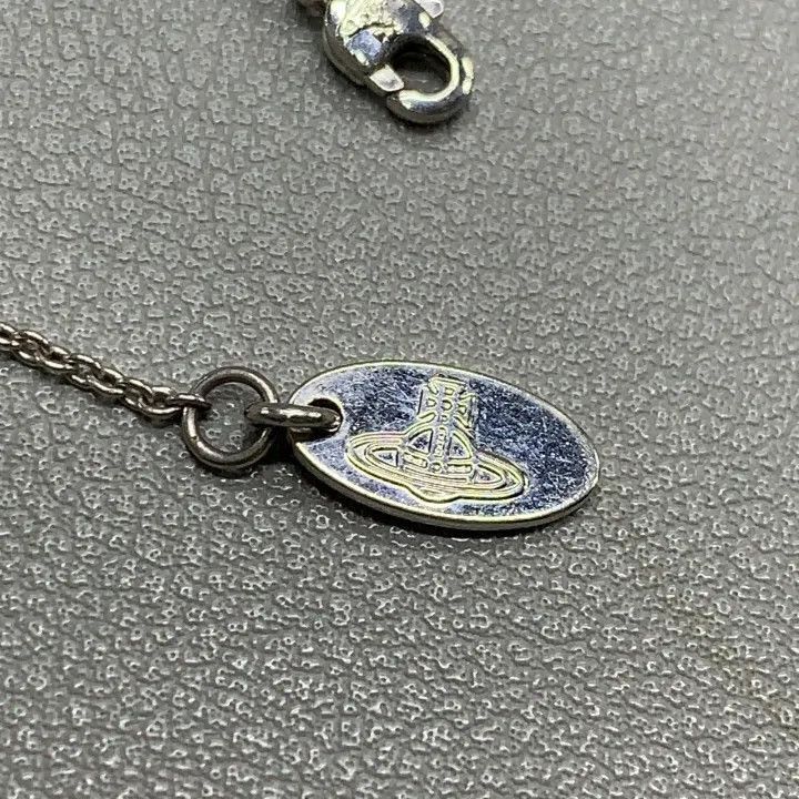 Vivienne Westwood Vivienne Westwood Ismene Green Crystal Saturn Necklace Size ONE SIZE - 6 Thumbnail