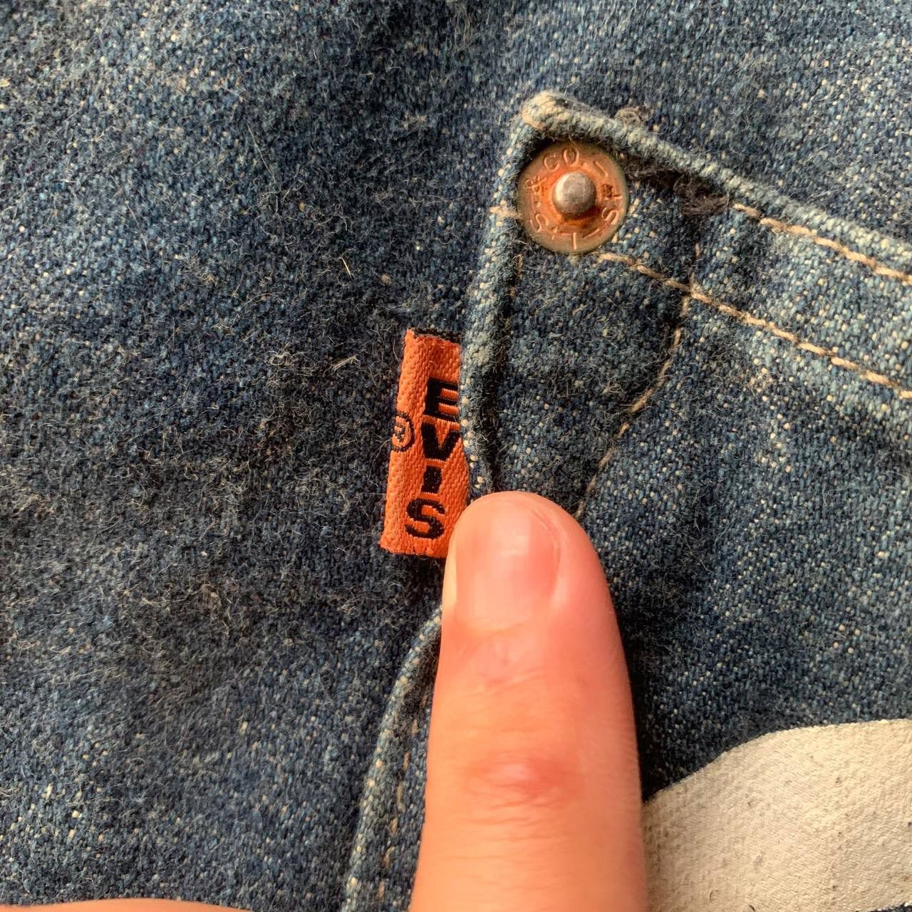 Evisu Vintage 90s Evis Evisu Seagull Dark Blue Denim Jeans Pants Size US 31 - 13 Thumbnail