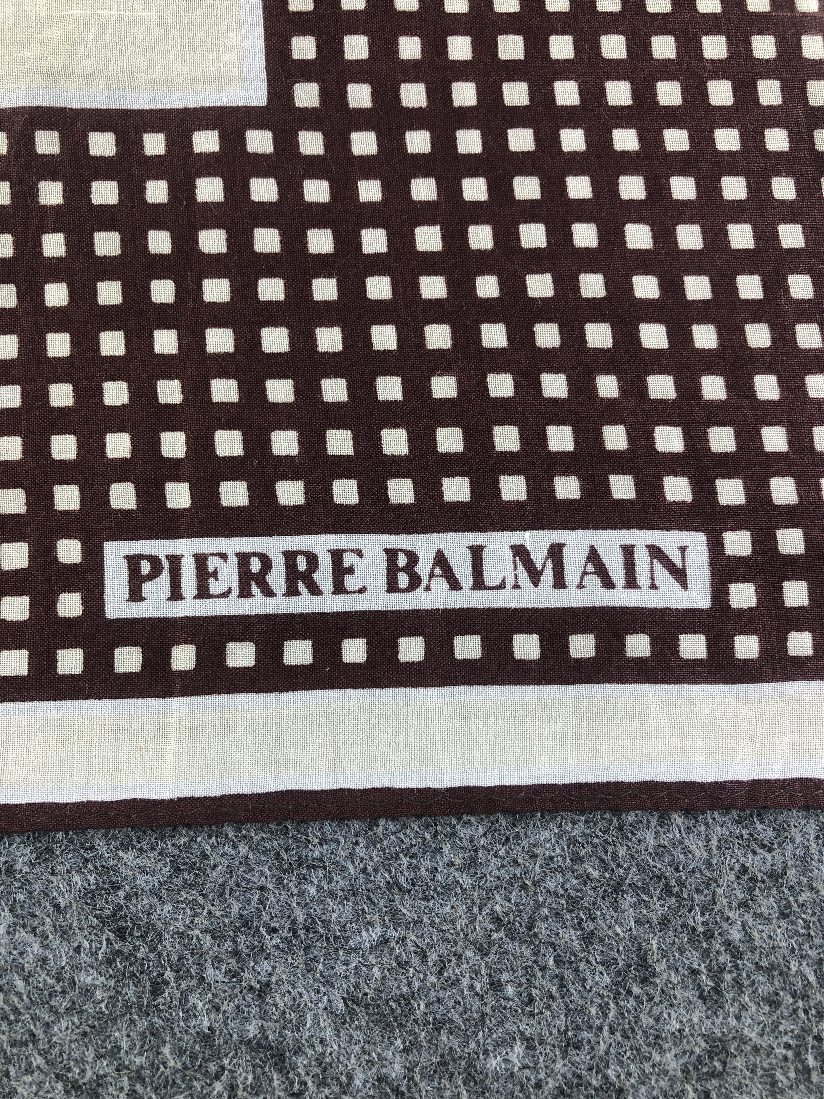 Pierre Balmain Pierre Balmain Handkerchief / Bandana / Neckerchief Size ONE SIZE - 5 Thumbnail