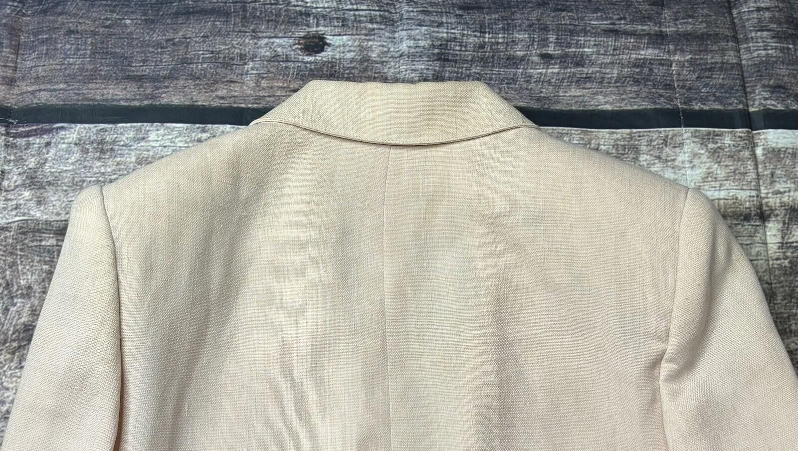 Other VTG Giorgio Sant Angelo Blazer Jacket Women's Size 10 Linen Size L / US 10 / IT 46 - 5 Thumbnail