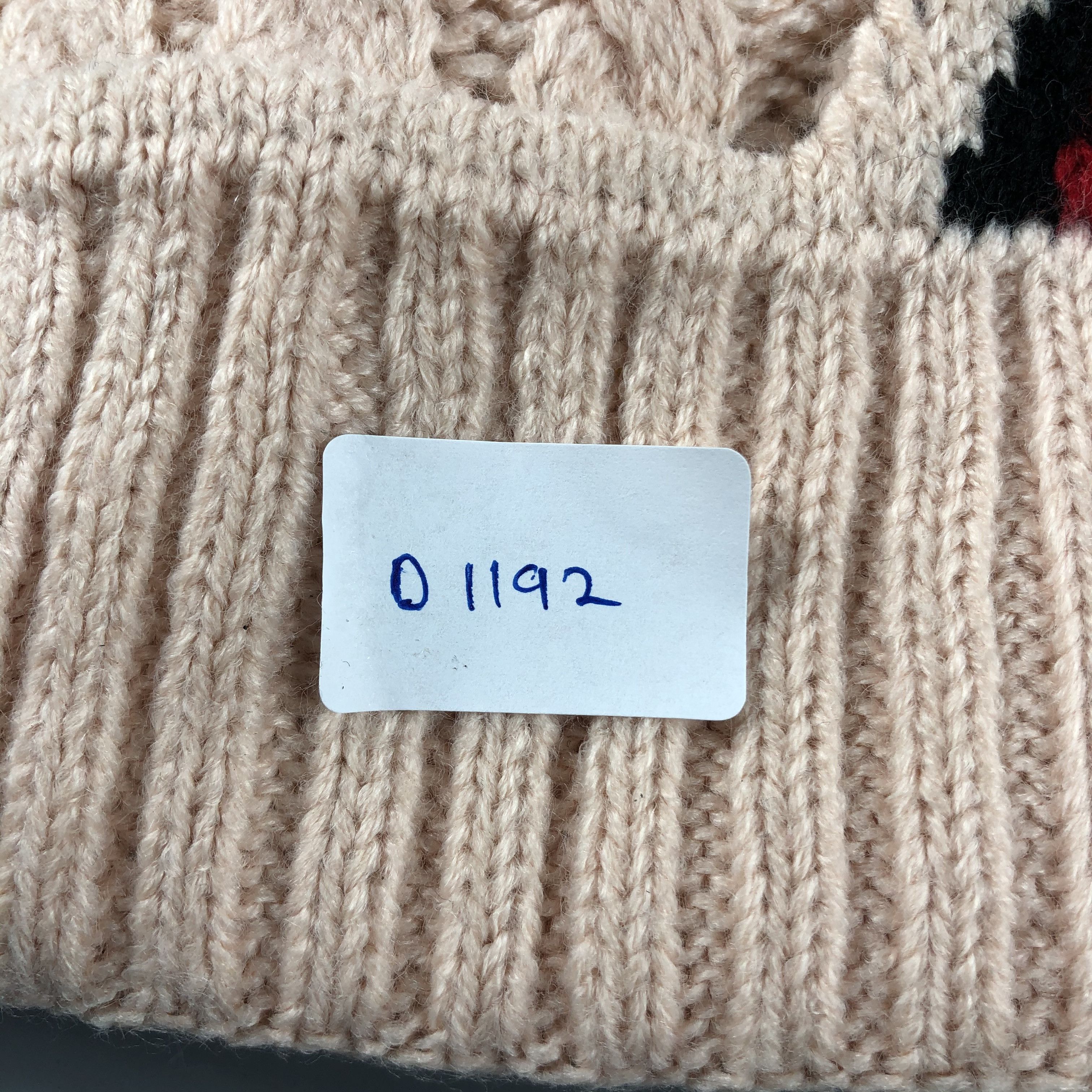 Aran Isles Knitwear × Vintage Womens Aran Isle Pink Beanie Snow Hat Snow Cap -D1192 Size ONE SIZE - 5 Thumbnail