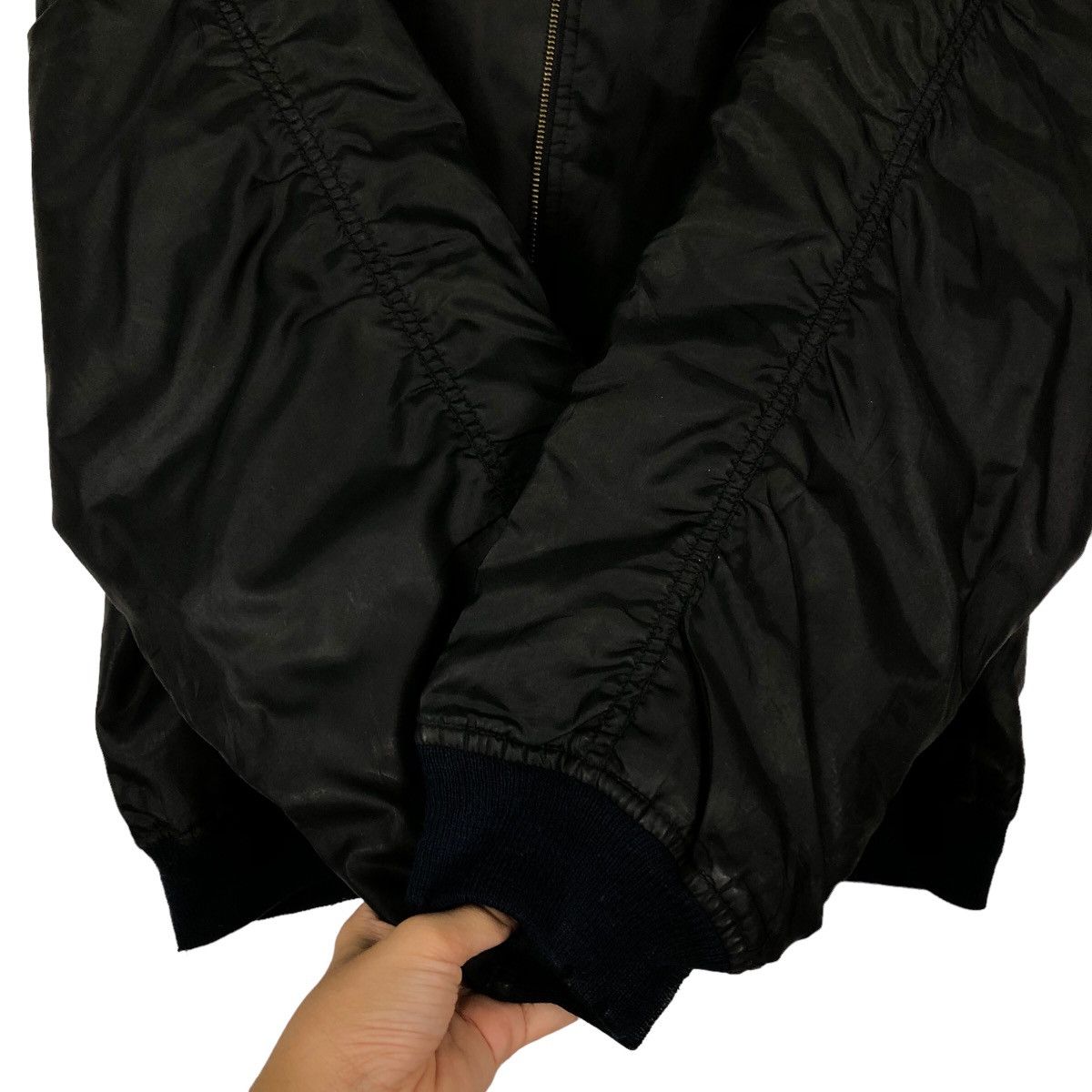 Japanese Brand 🔥Riot Riot Vintage Bomber Jacket Reversible Design USA Size US L / EU 52-54 / 3 - 12 Thumbnail