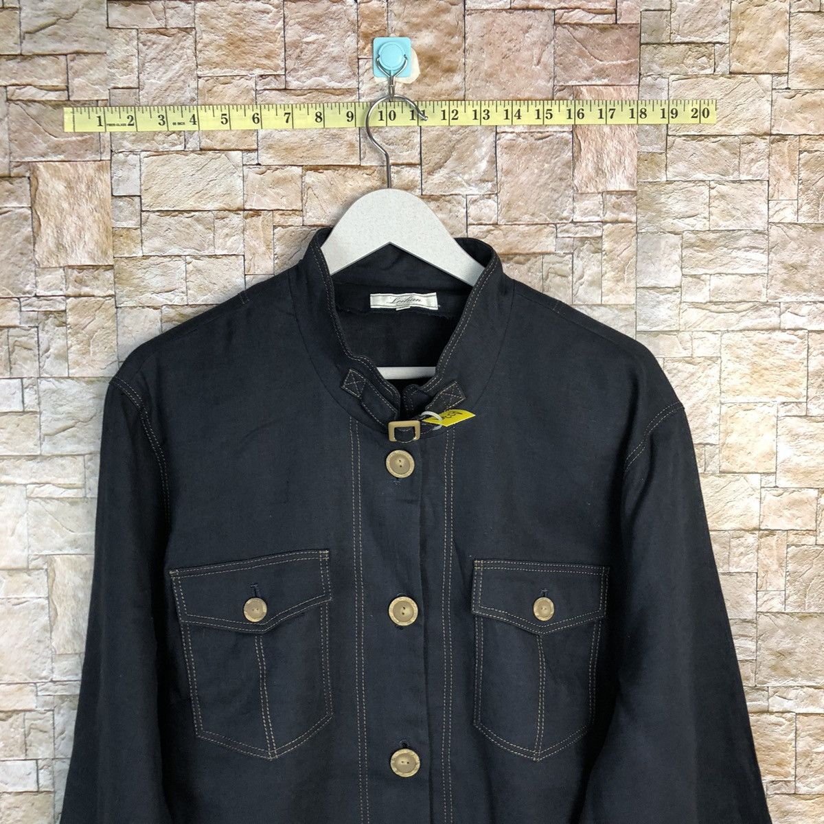 Japanese Brand Yamanacoa Black japan jacket Coats #A234 Size US M / EU 48-50 / 2 - 2 Thumbnail