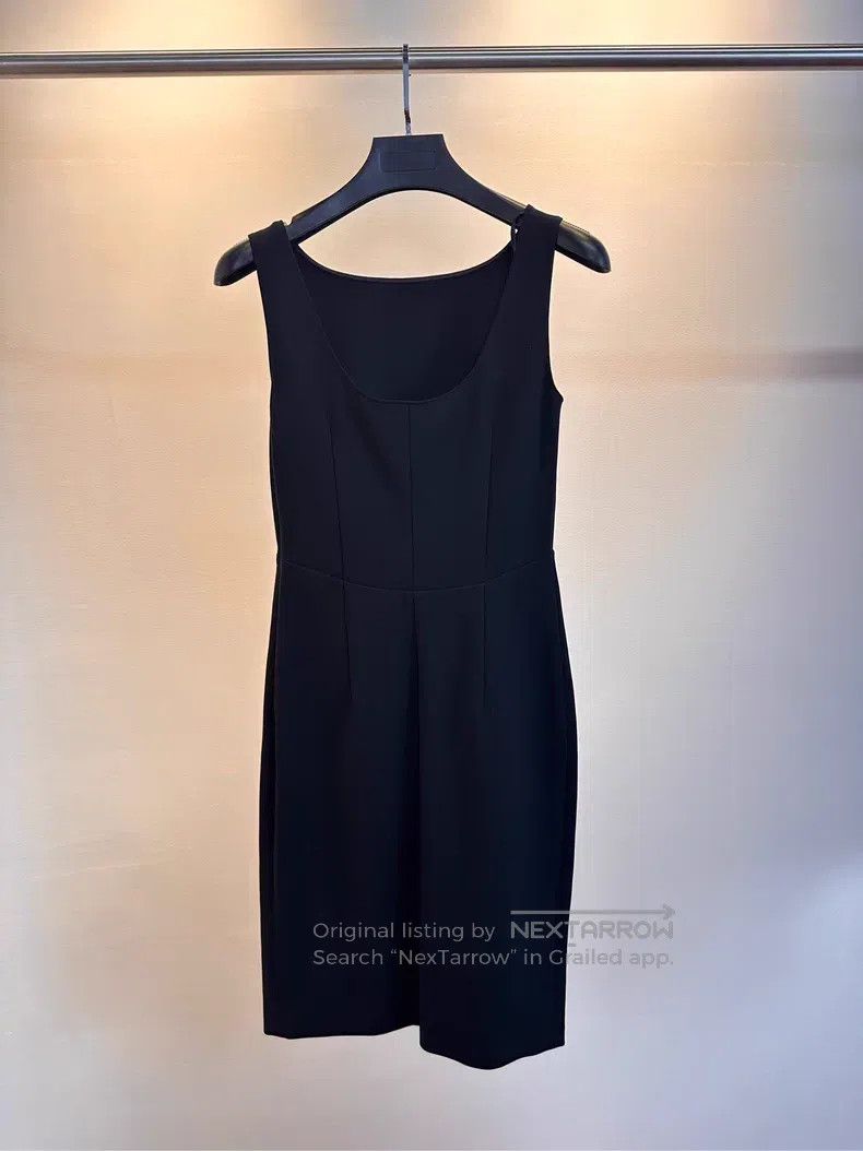 Prada Black sleeveless dress with shoulder strap