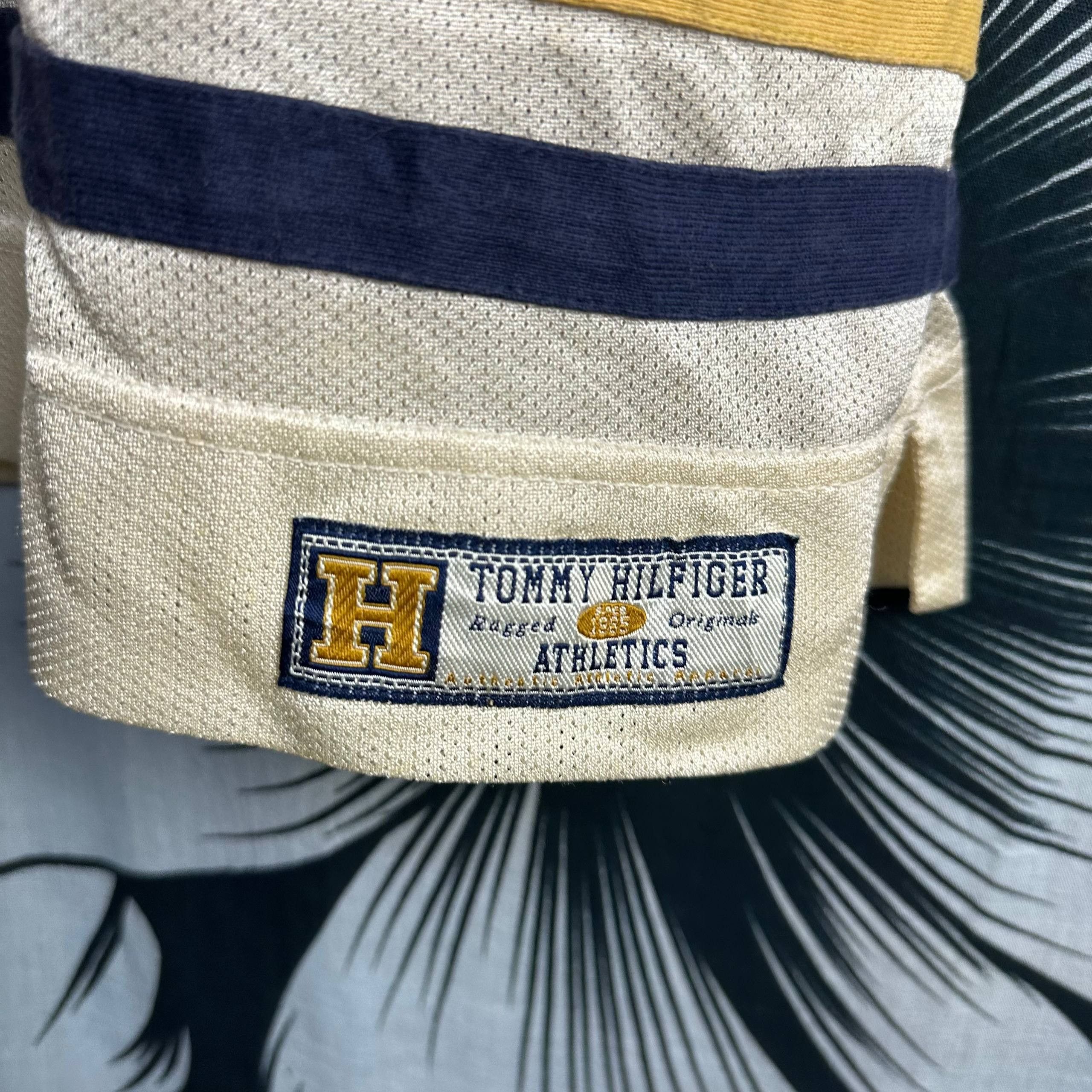 Tommy Hilfiger OG Vintage 90s Tommy Hilfiger Hockey Pullover Jersey Size US L / EU 52-54 / 3 - 6 Thumbnail