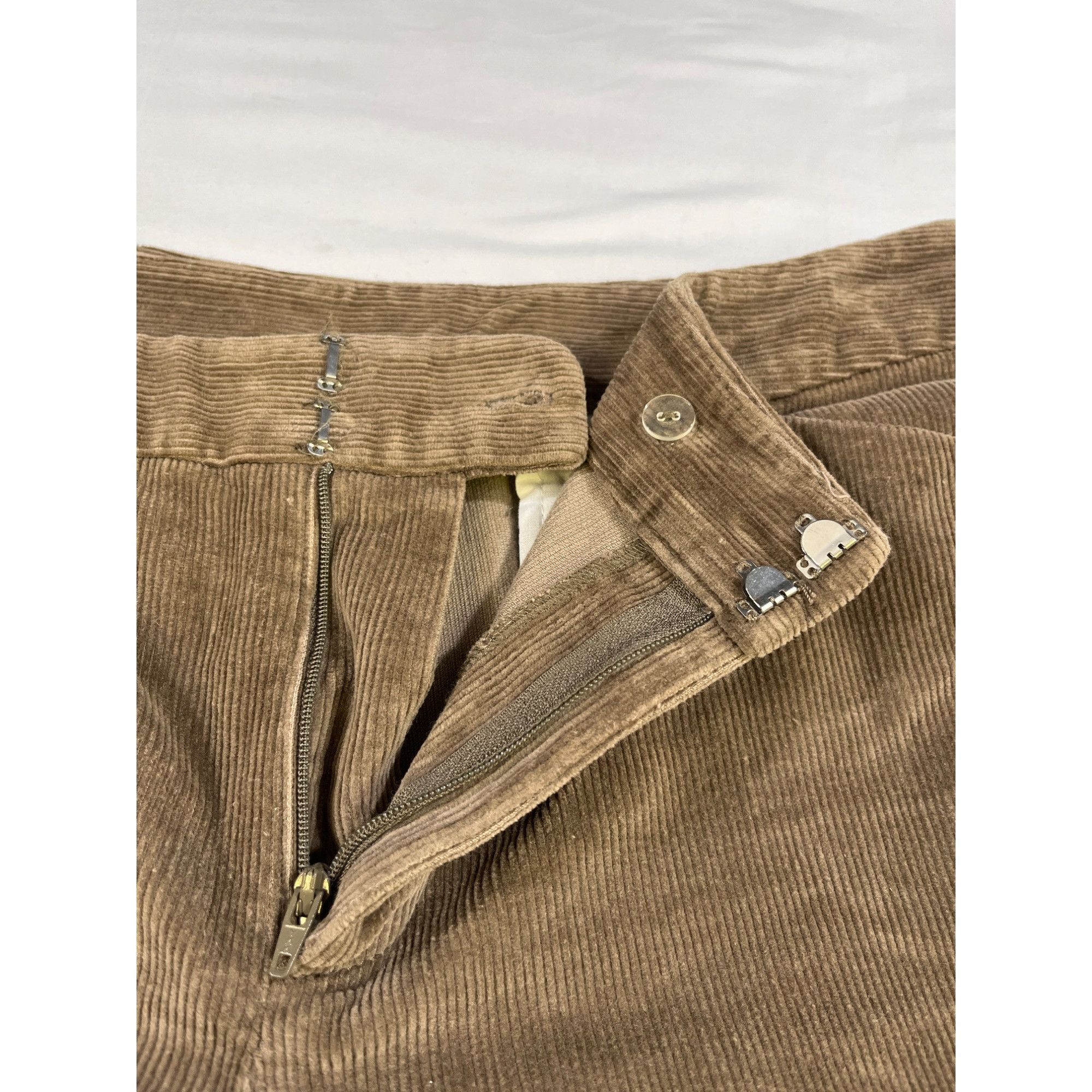 Other Rafaella Petites Women's Brown Corduroy Pants/Straight Leg S Size 32" / US 10 / IT 46 - 4 Thumbnail