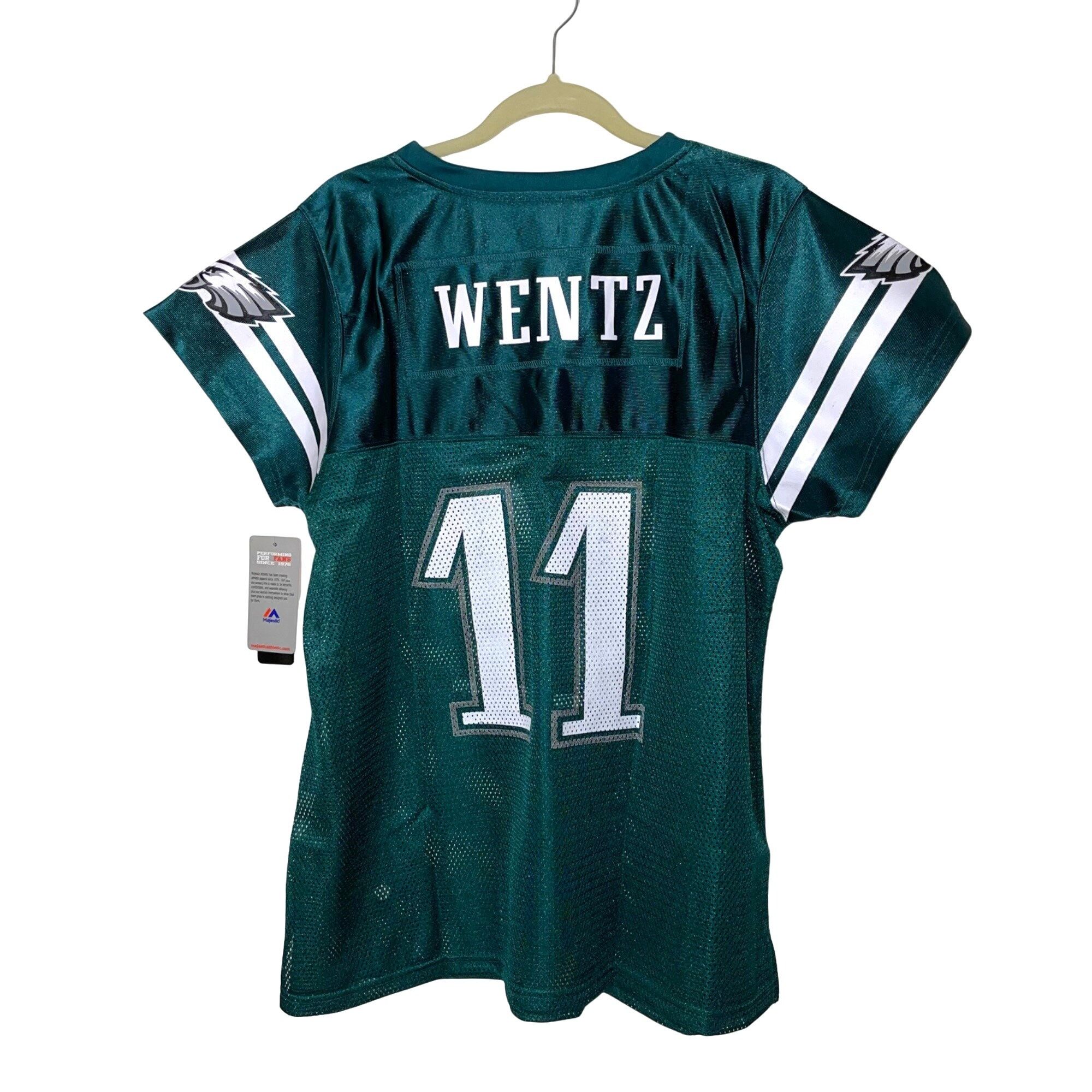 Majestic Majestic Womens Jersey Size 1X Green NFL Philadelphia Eagles Size ONE SIZE - 2 Thumbnail