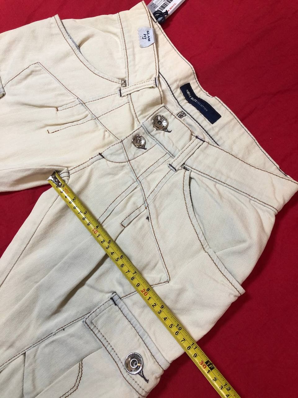 Miss Sixty Vintage Miss Sixty Y2K Grunge Punk Low Rise Denim jeans Size 28" / US 6 / IT 42 - 10 Thumbnail