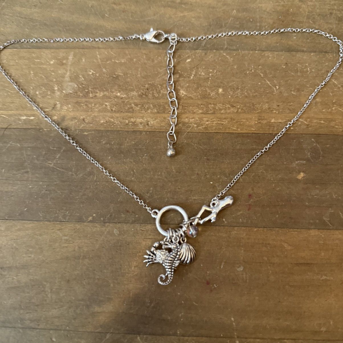 Other Silver tone ocean life theme charm necklace Size ONE SIZE - 2 Thumbnail