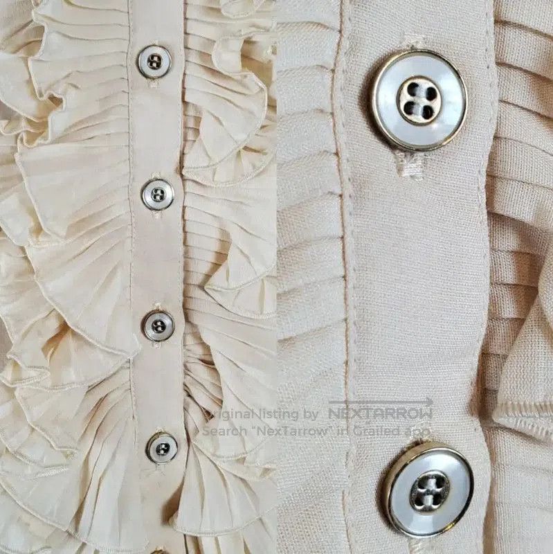 Dior Dior Summer Beige Silk Blend Short Sleeve Shirt . Size M / US 6-8 / IT 42-44 - 7 Thumbnail