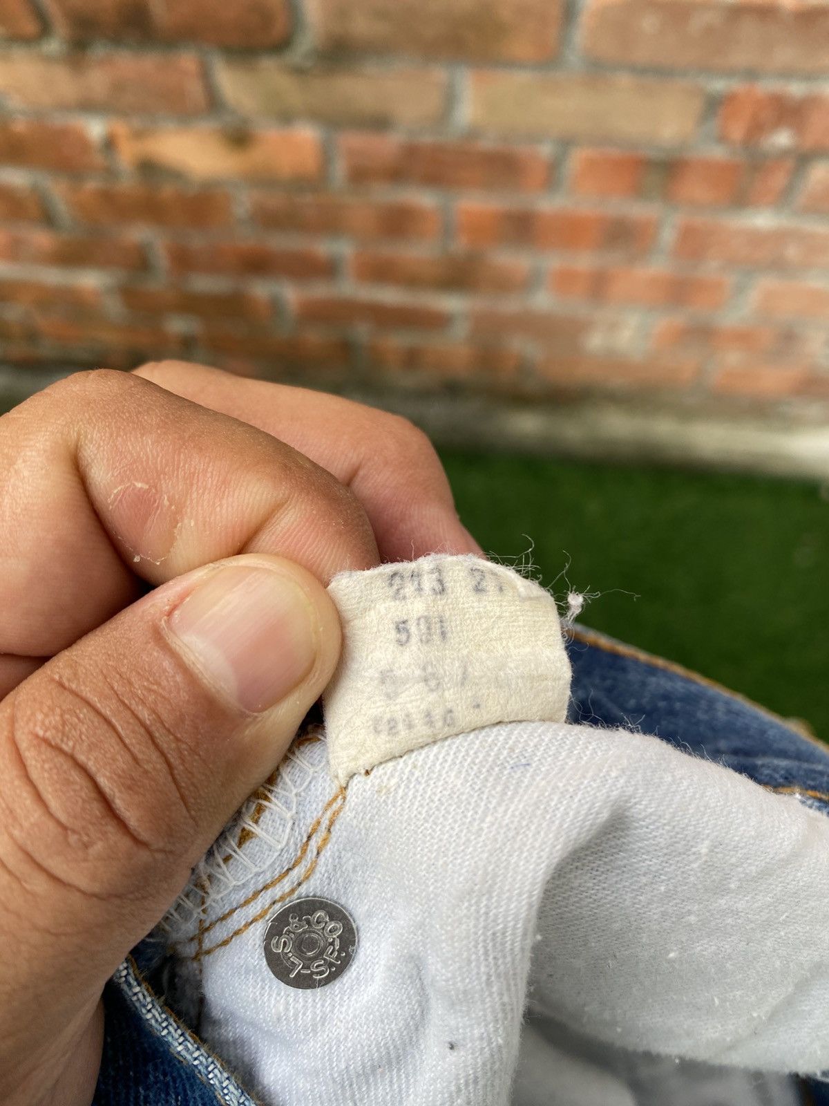 Levi's × Levi's Vintage Clothing × Vintage W29x28 Vintage levi's 501 redline made in USA #6 Size US 29 - 8 Thumbnail