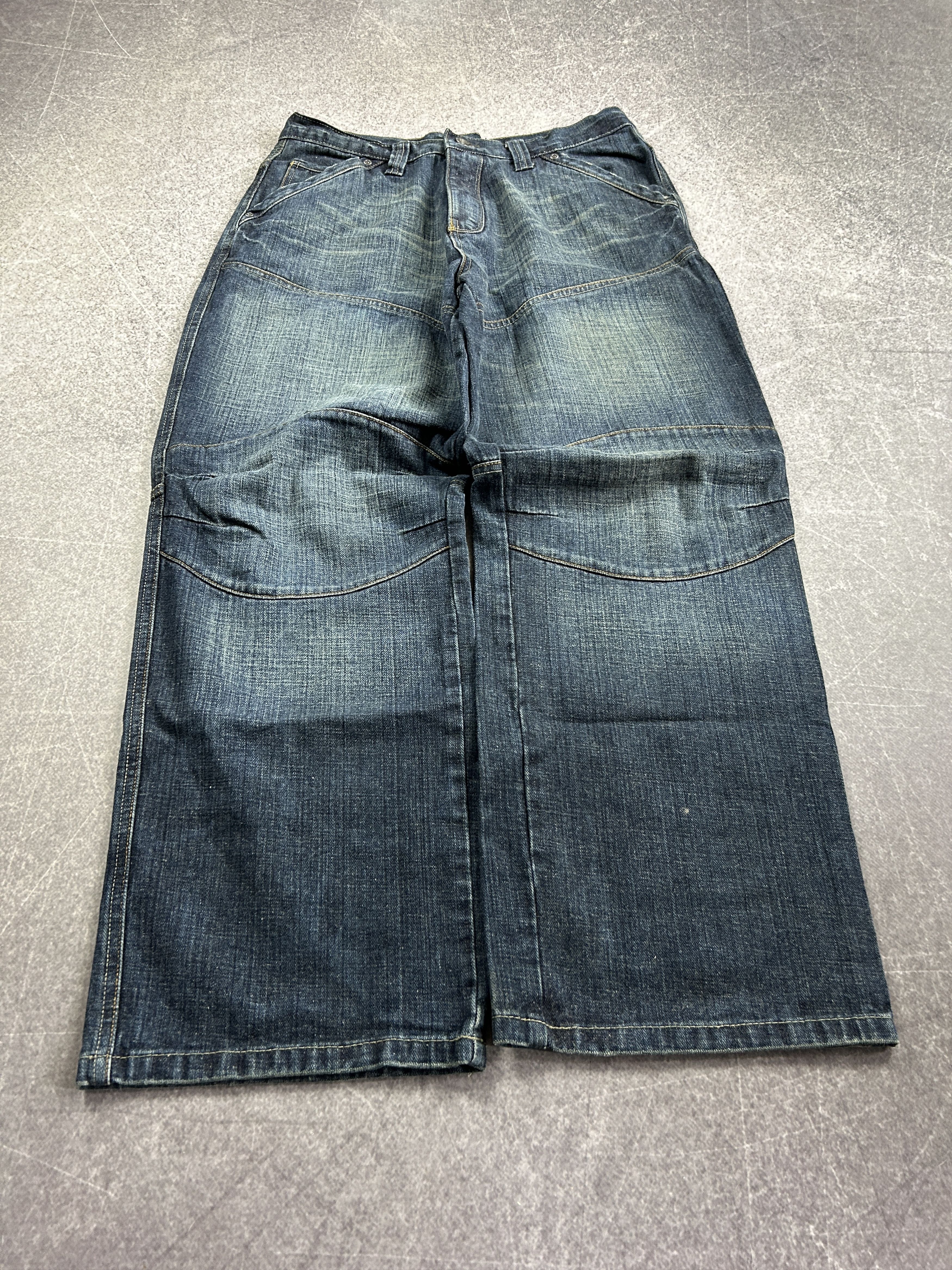 Vintage VTG Balenciaga Rick Owens Style Washed Jeans 90s Y2K Size US 32 / EU 48 - 2 Thumbnail
