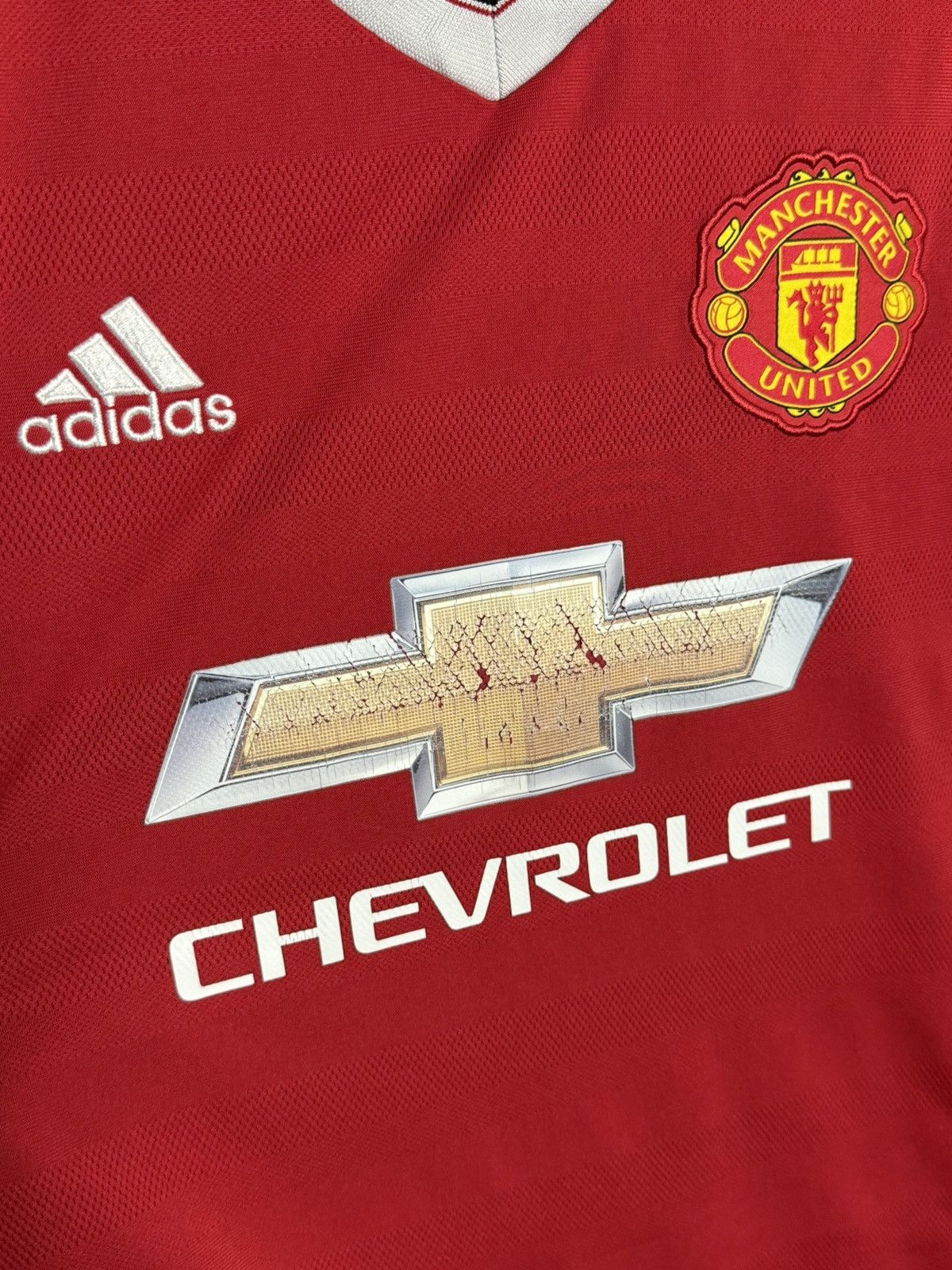 Adidas Manchester United 15/16 Home Football Jersey T-Shirt Size US M / EU 48-50 / 2 - 3 Thumbnail