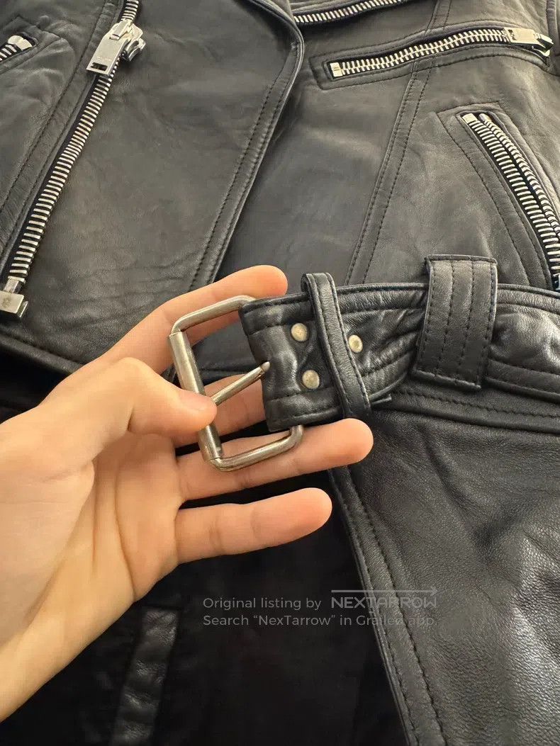 Saint Laurent Paris Saint Laurent Paris size 36 Goat Leather Jacket Size M / US 6-8 / IT 42-44 - 7 Thumbnail