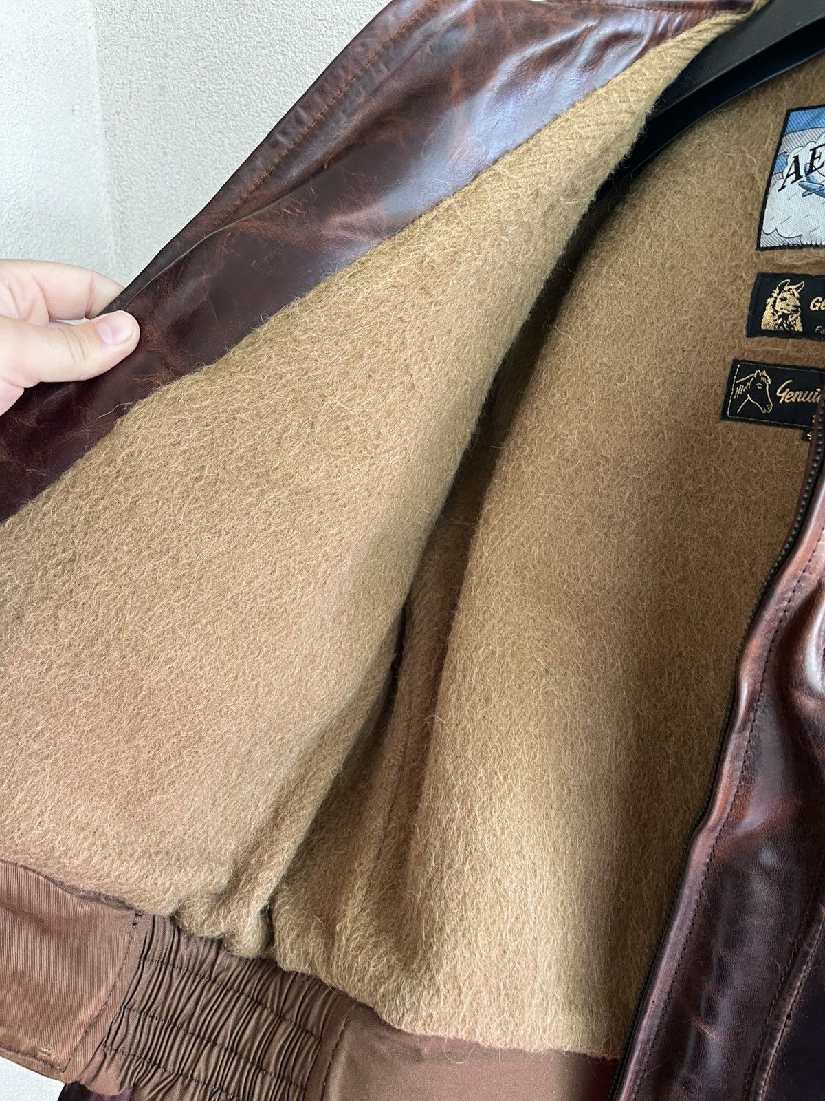 Aero Leathers Rarest Aero Leather Jacket Horse Leather Size US S / EU 44-46 / 1 - 6 Thumbnail