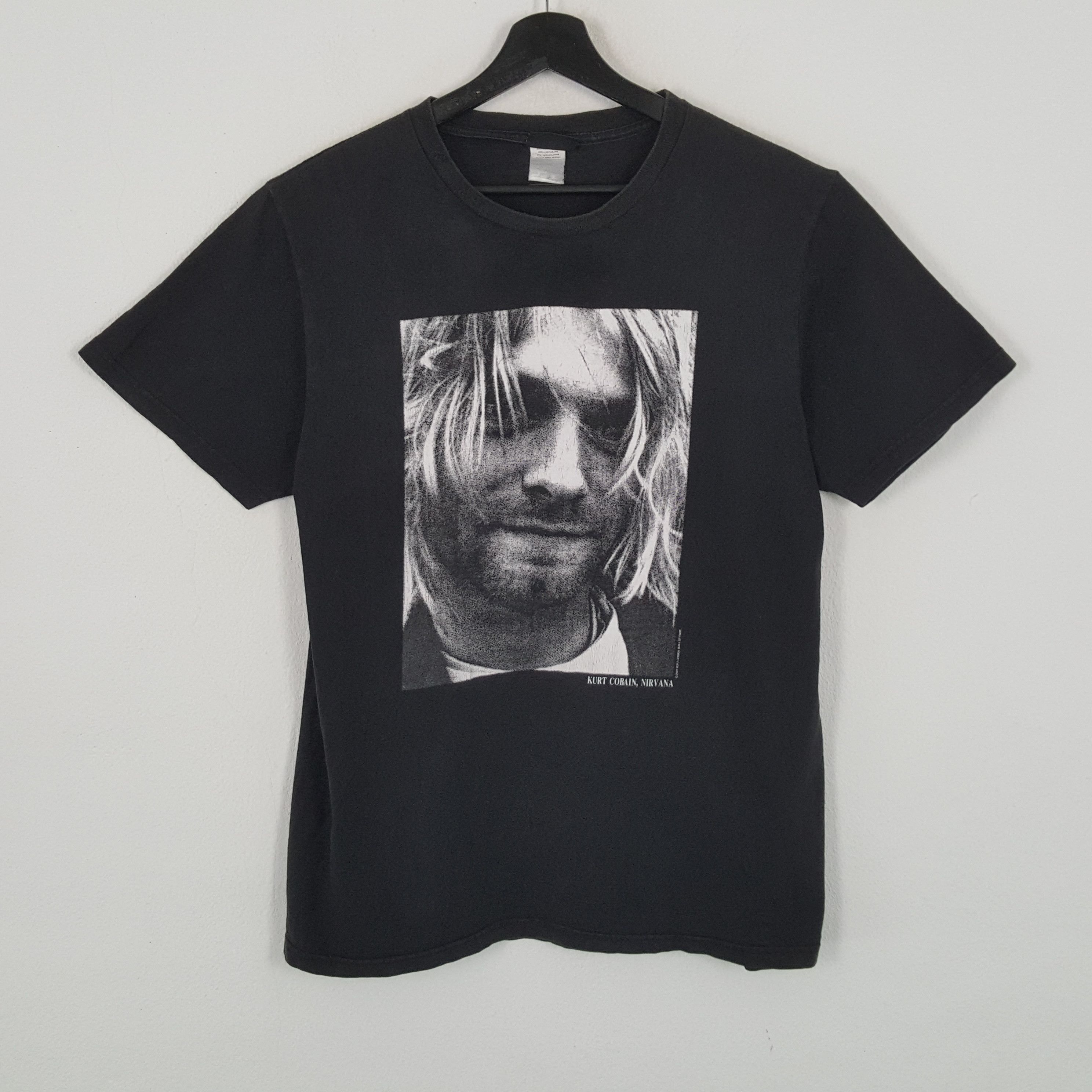 Nirvana × Vintage KURT COBAIN NIRVANA Singer Music Phototees Style Tshirt Size US L / EU 52-54 / 3 - 1 Thumbnail