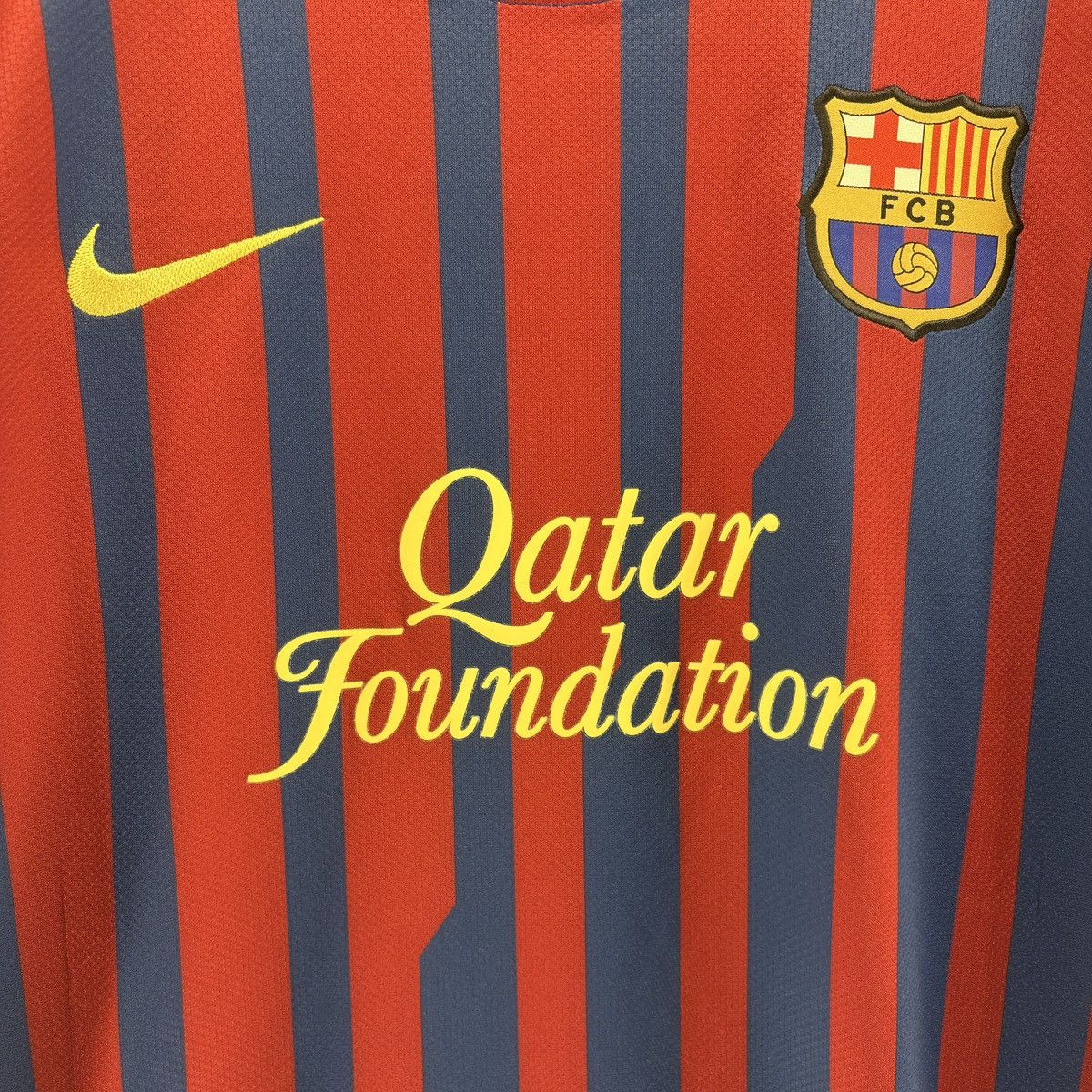 Nike × Vintage FC Barcelona 2011 2012 Home Nike Soccer Football Jersey Kit Size US XL / EU 56 / 4 - 3 Thumbnail