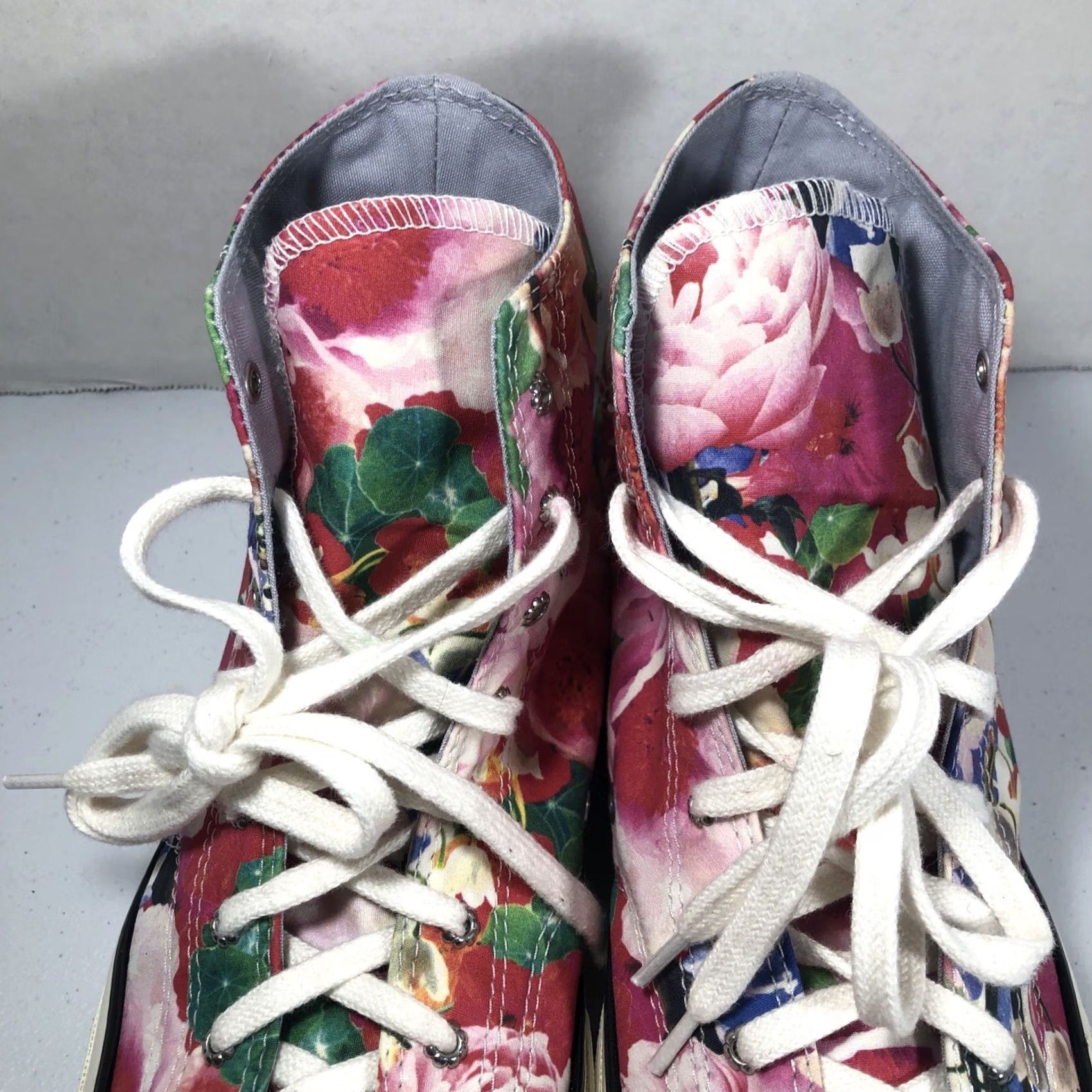 Converse Converse Chuck Taylor Heart of the City Paris Pink Floral Womens 11.5 High Top Sneaker Size US 12 / IT 42 - 5 Thumbnail