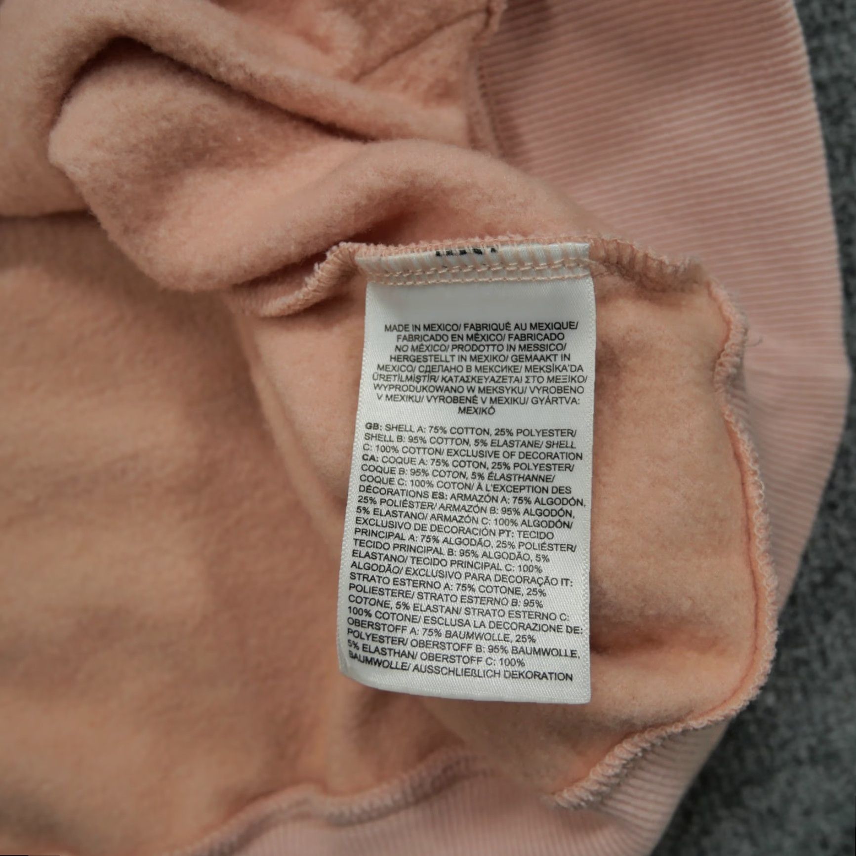The North Face VINTAGE The North Face Hoodie Womens Large Pink Pullover Spell Out Logo Size L / US 10 / IT 46 - 6 Thumbnail