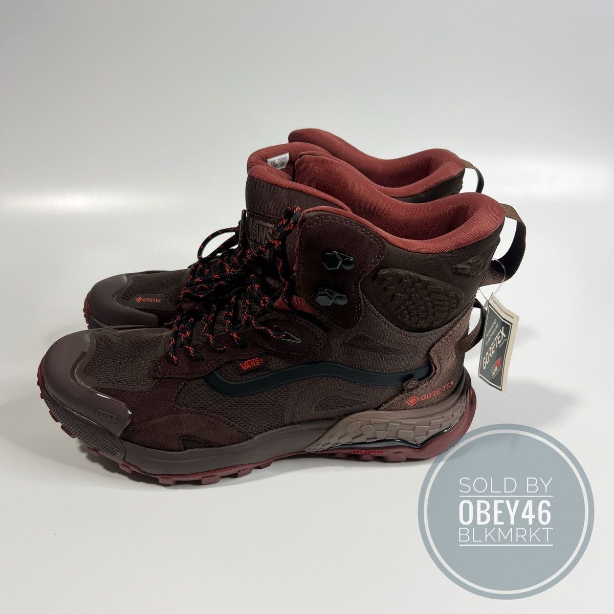 Vans VANS MTE Crestline GORE-TEX Boots Bitter Chocolate Brown Size US 10 / EU 43 - 2 Thumbnail