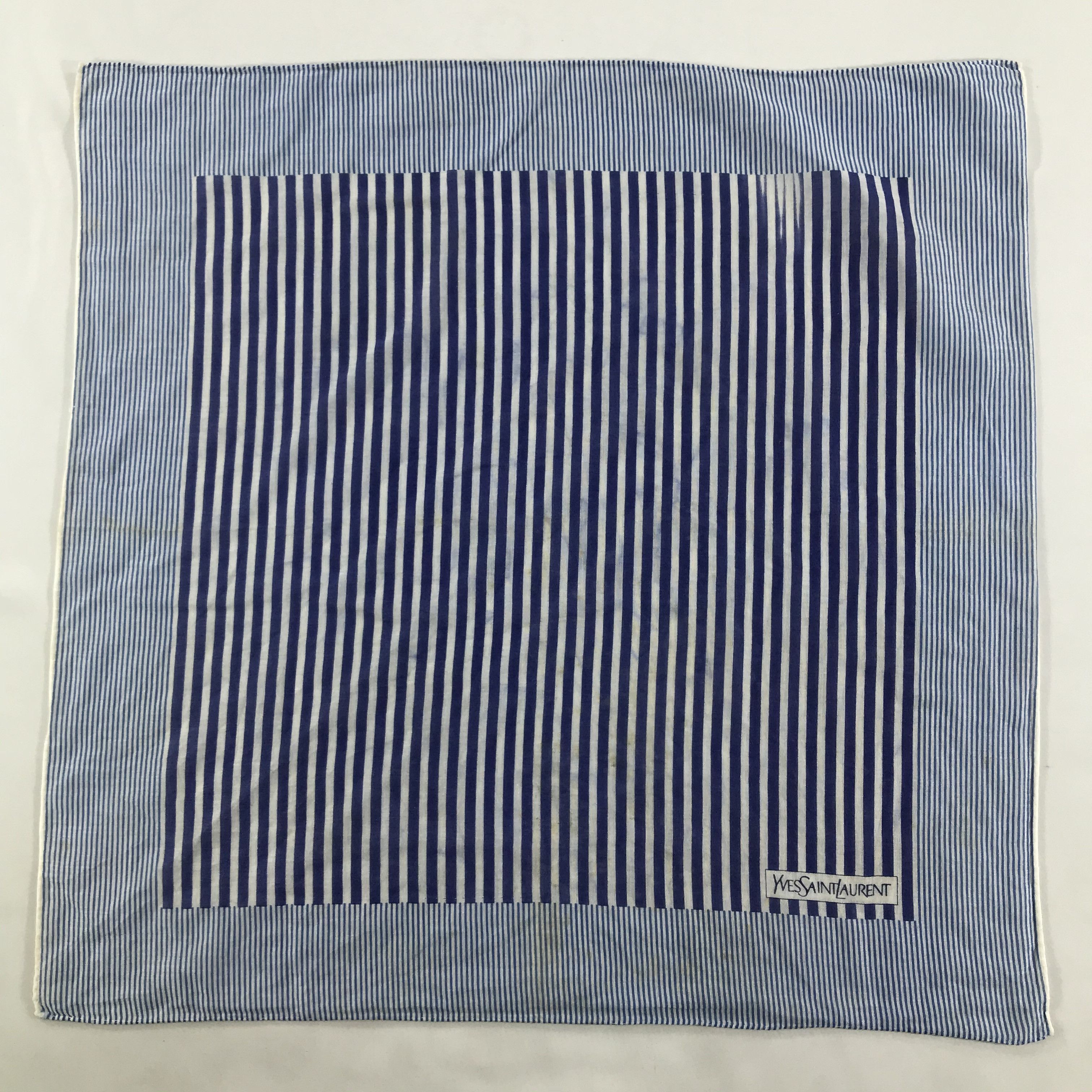 Vintage × Yves Saint Laurent Yves Saint Laurent Bandana / Handkerchief/Neckerchief -S1719 Size ONE SIZE - 1 Thumbnail