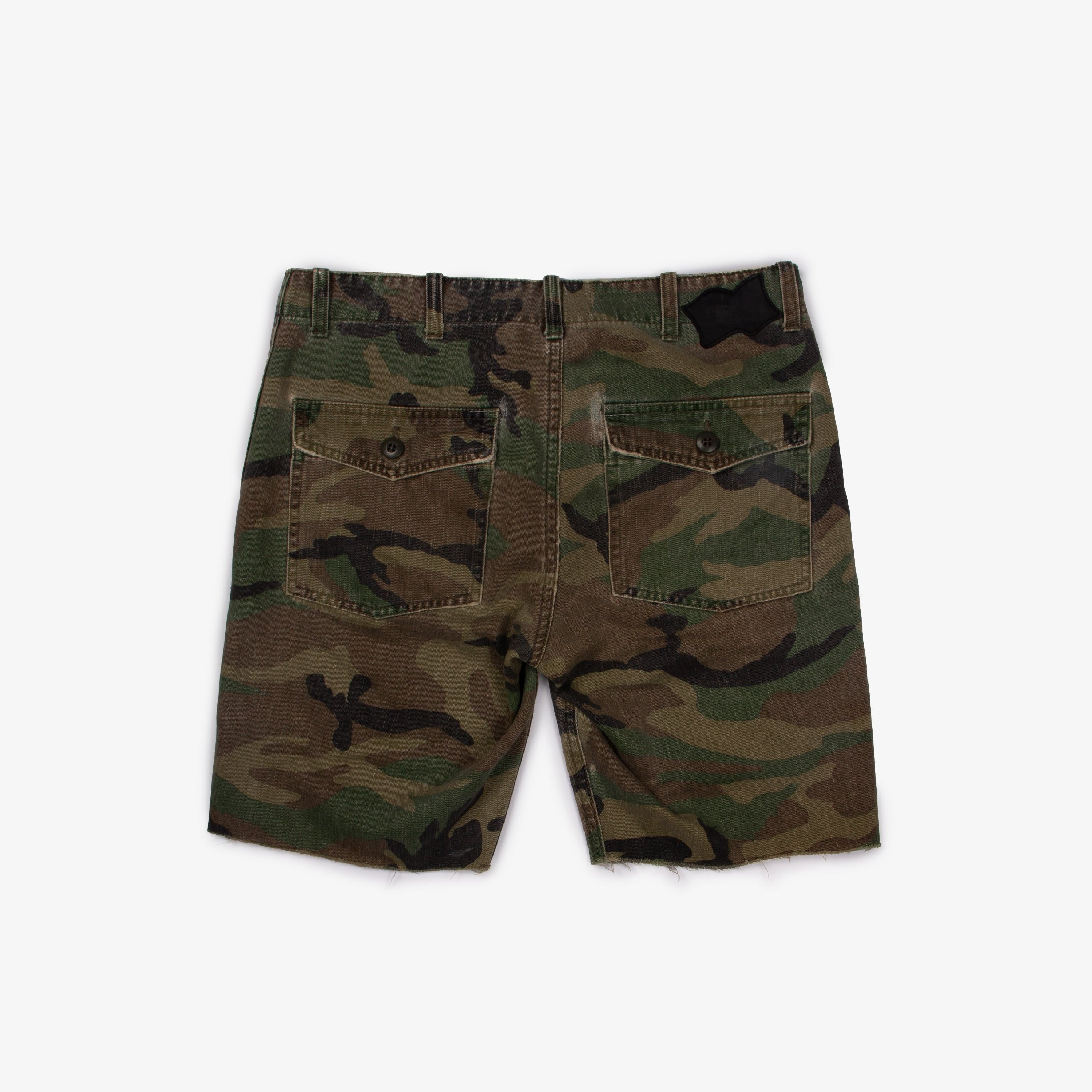 Vintage ALOAH RAG CAMO CARPENTER SHORT Size US 32 / EU 48 - 4 Thumbnail