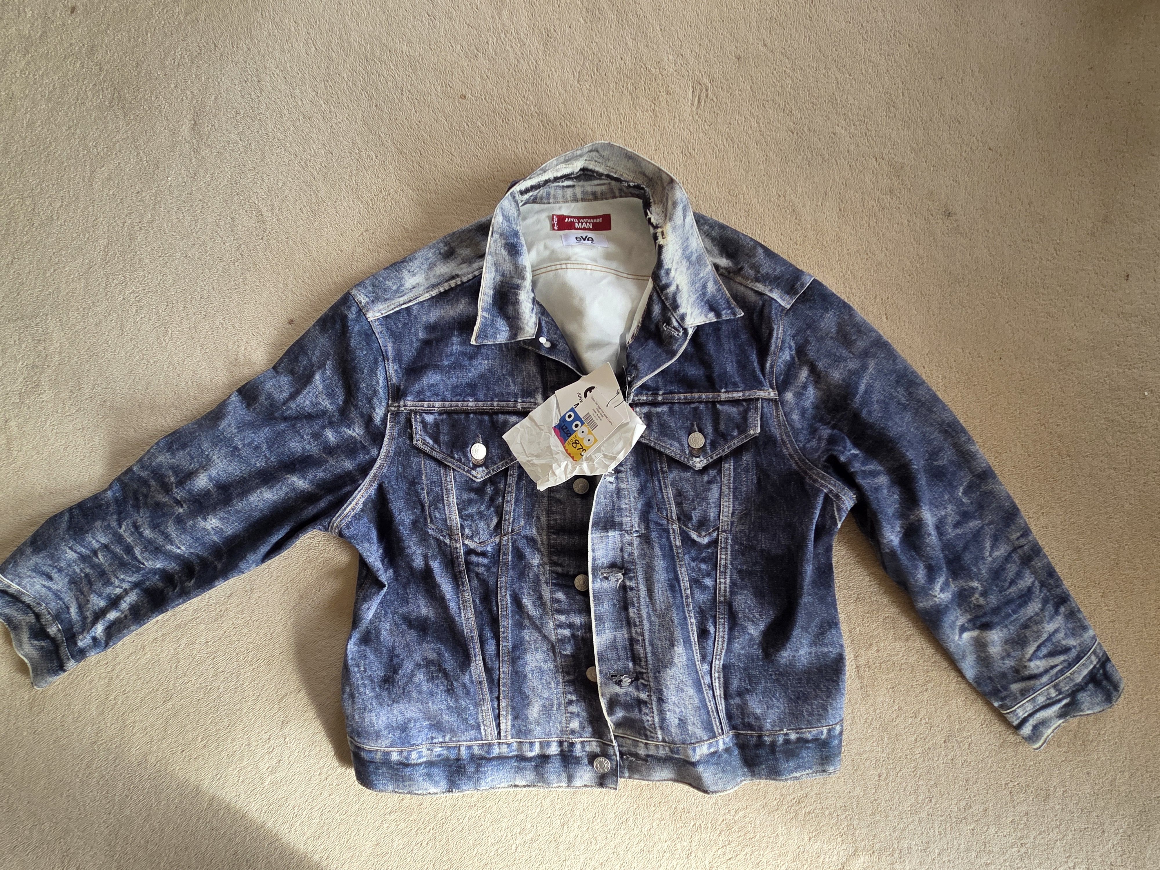 Levi's × Vetements Vetements x Levi's Tribal-print Oversized Denim