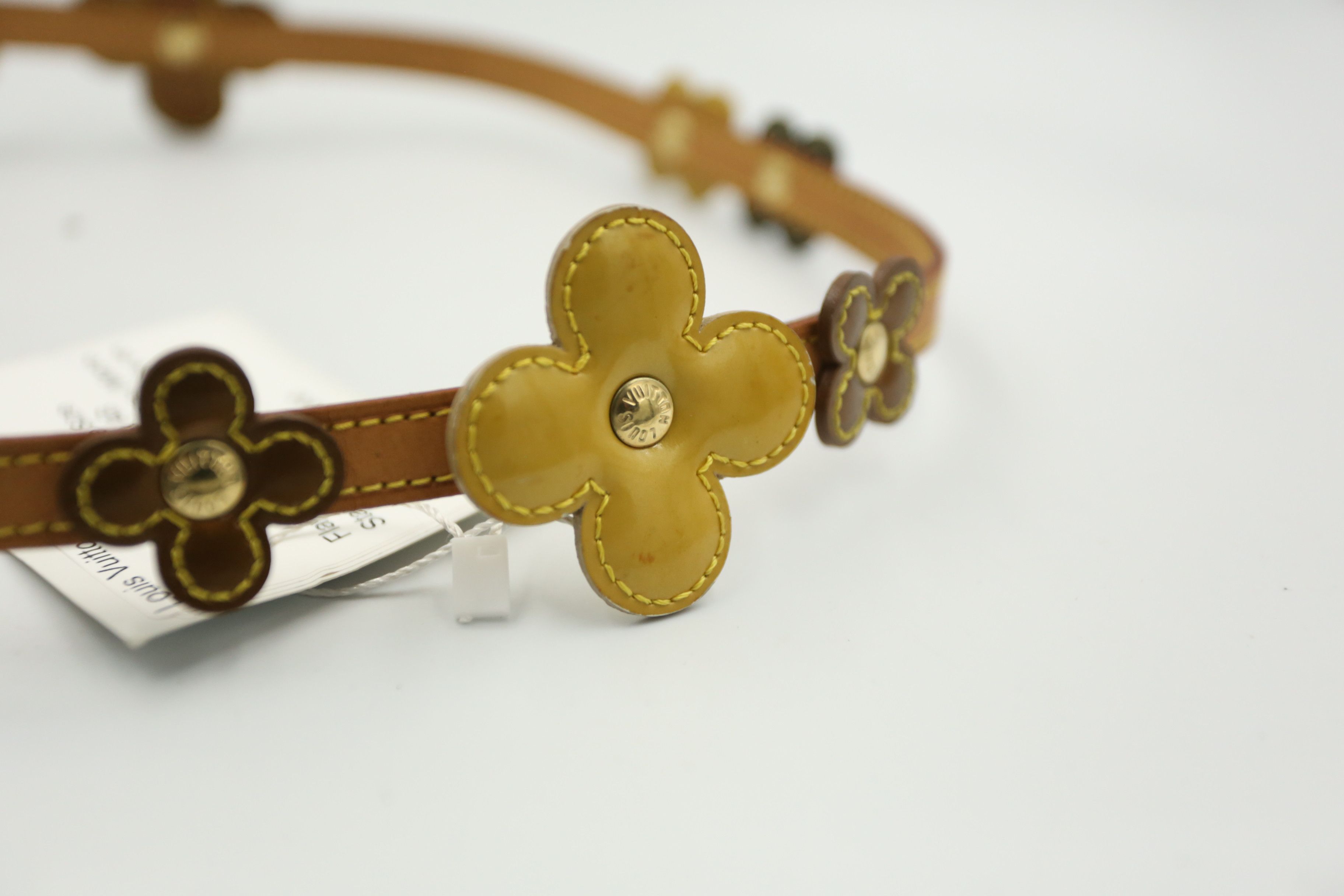 Louis Vuitton Louis Vuitton - Marc Jacobs - 2001 - Fleurs Lexington Belt Size ONE SIZE - 8 Thumbnail