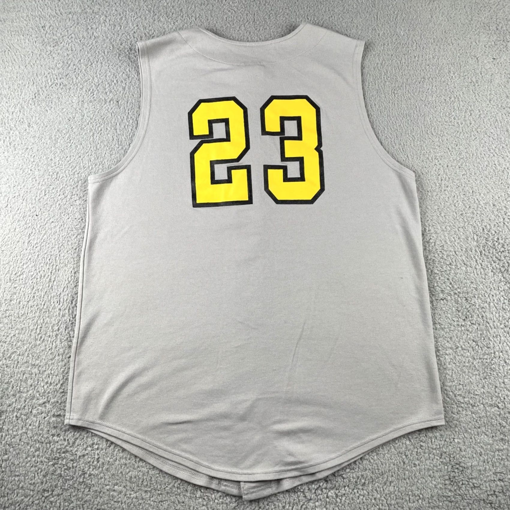 Vintage VINTAGE Teamwork Athletic Tank Shirt XL Gray Sleeveless USA Baseball Men N/A Size US XL / EU 56 / 4 - 2 Thumbnail