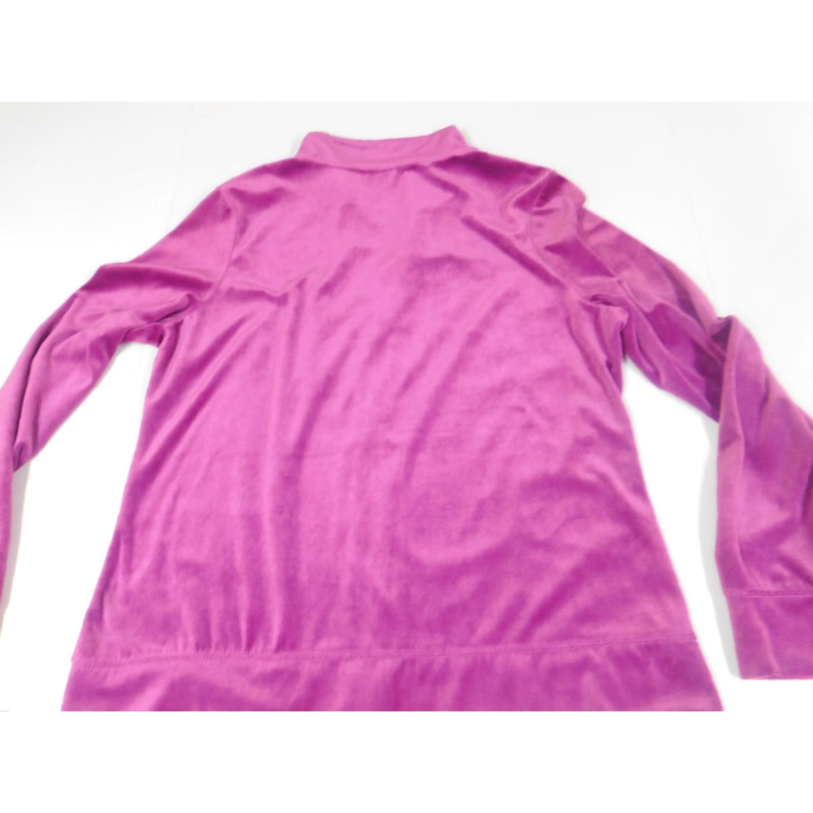 Faded Glory Faded Glory Womens Cardigan Sweater L Pink Puff Sleeve Knit Cotton Bow Button Regular Winter Full Zip Size L / US 10 / IT 46 - 6 Thumbnail