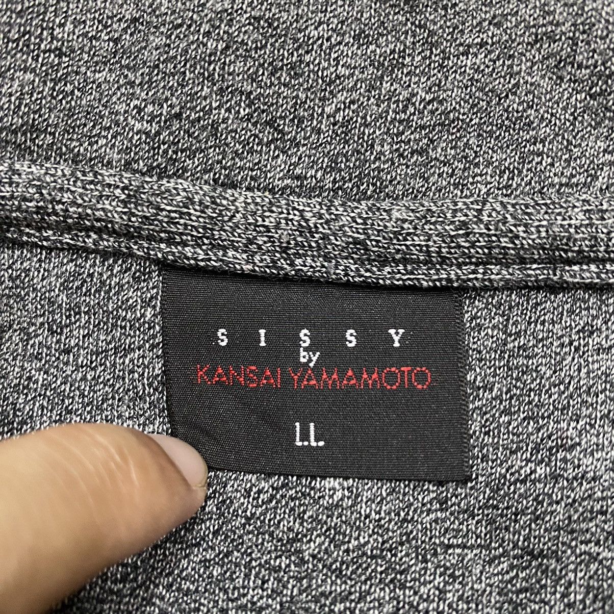 Designer × Japanese Brand × Kansai Yamamoto KANSAI YAMAMOTO Sissy Buttoned Sweatshirt Size US XL / EU 56 / 4 - 10 Thumbnail