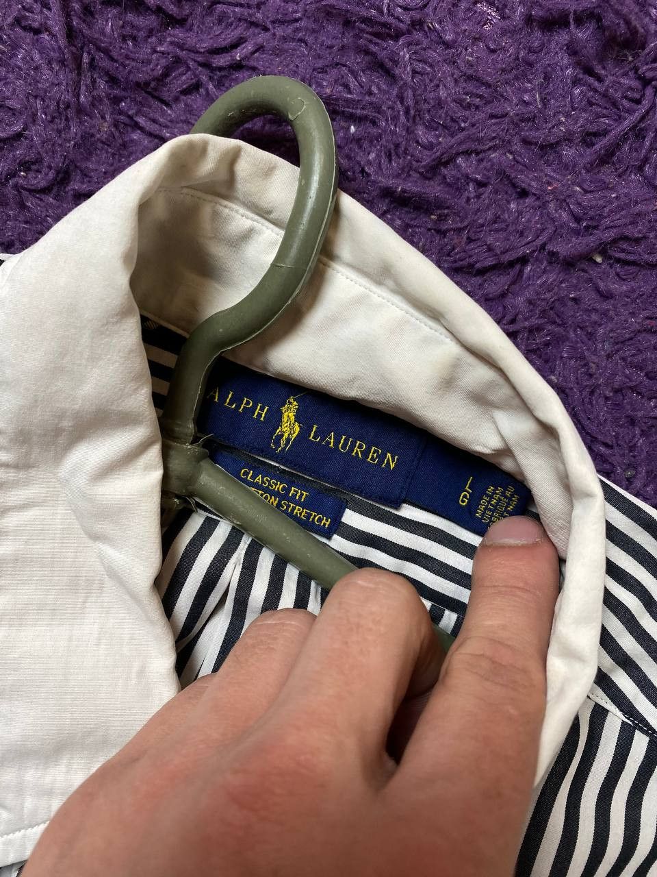Other Vintage Old Money Style Polo Raplh Lauren Shirt, Size US L / EU 52-54 / 3 - 2 Thumbnail