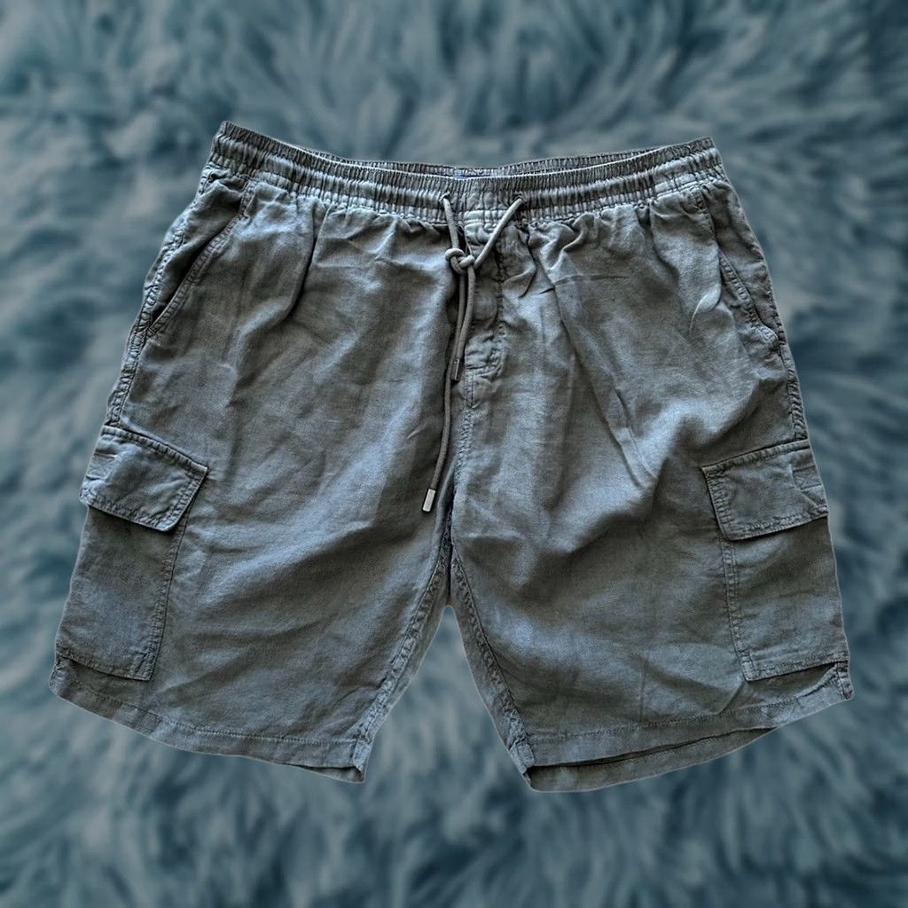 Vilebrequin Vilebrequin Mens Cargo Baggy Shorts Olive Linen 3XL EUC Rare Pockets Cargo Beach City Mens Size US 39 - 1 Thumbnail
