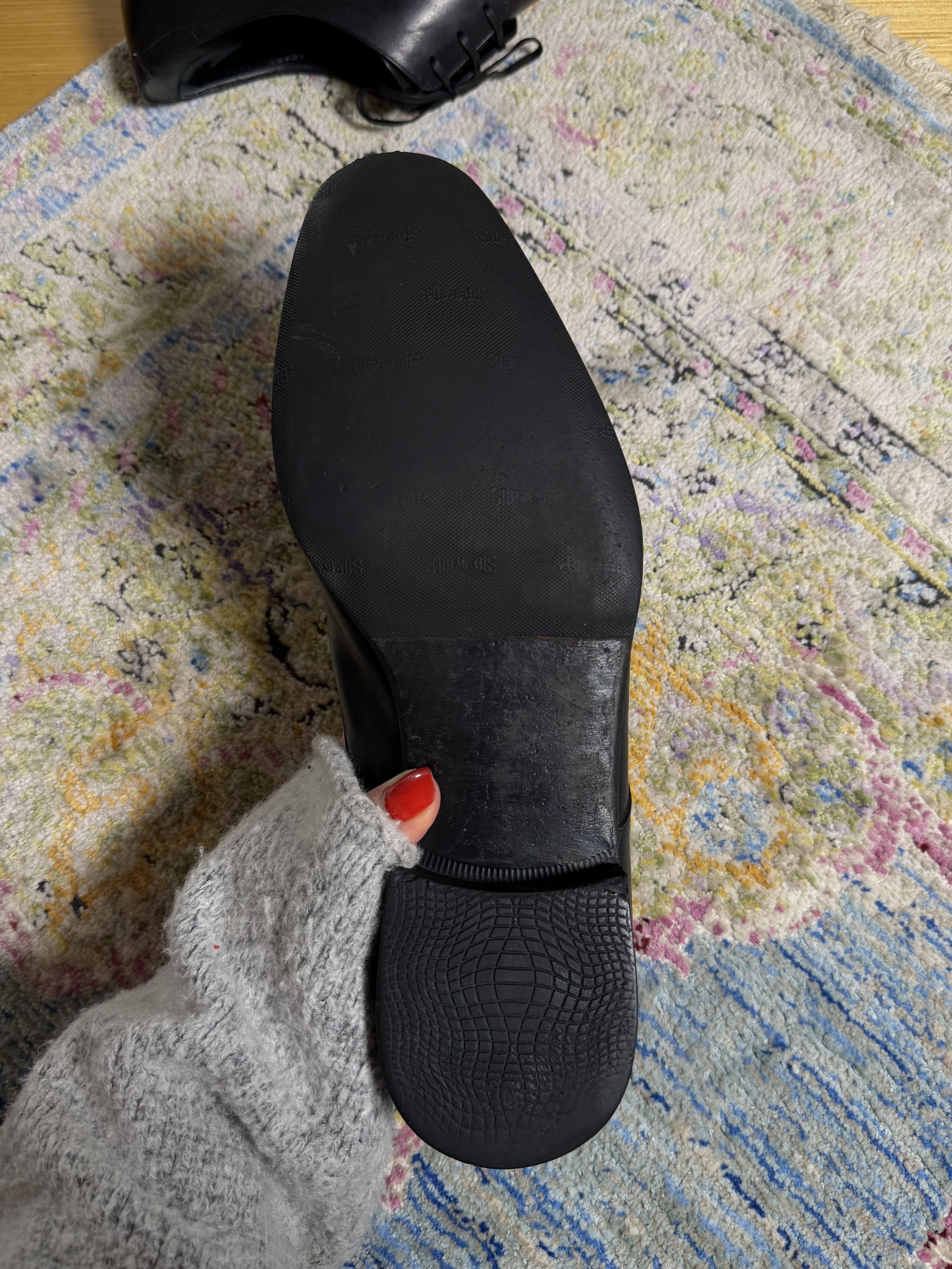 Salvatore Ferragamo Salvatore Ferragamo Tramezza Derby Black Shoes Size US 10.5 / EU 43-44 - 11 Thumbnail