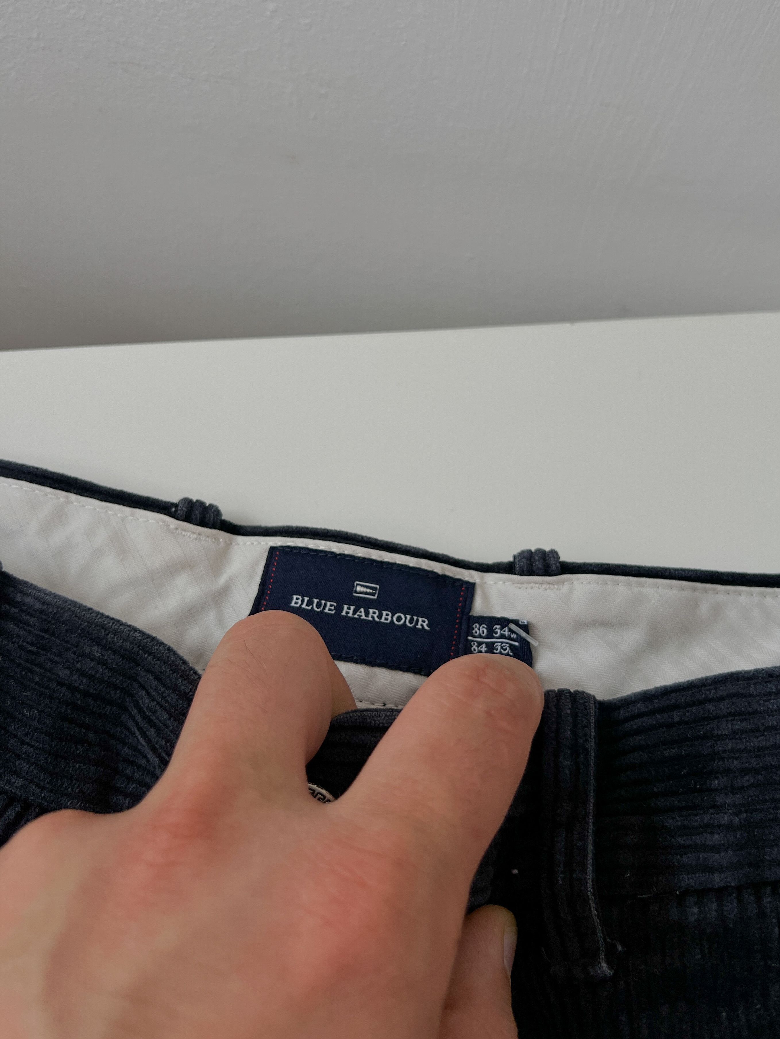 Marks & Spencer Blue Harbour x Marks & Spencer vintage Corduroy Pants Size US 34 / EU 50 - 11 Thumbnail