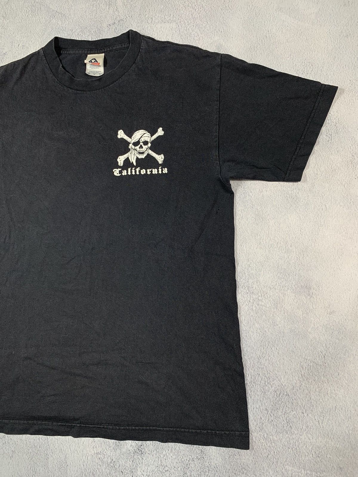 Band Tees × Vintage Vintage Y2K California skull big logo tee streetwear size M Size US M / EU 48-50 / 2 - 7 Thumbnail