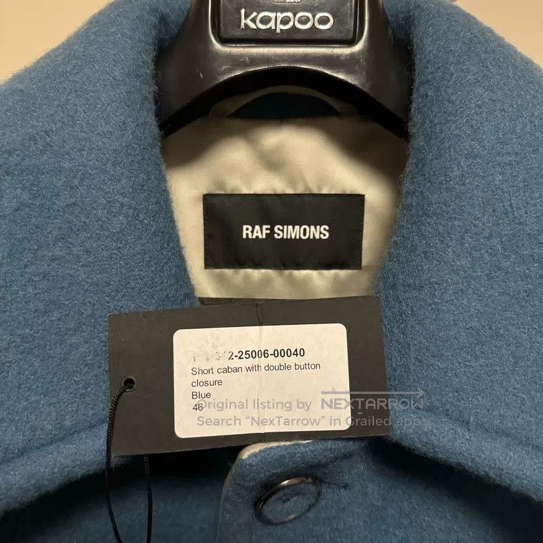 Raf Simons Raf Simons AW 18/19 Short caban with double button closure Size US S / EU 44-46 / 1 - 2 Thumbnail